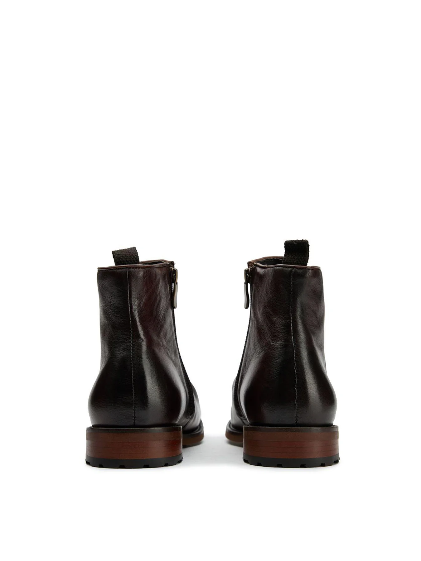 Axe Inside Zip Boots Brown - Image 3
