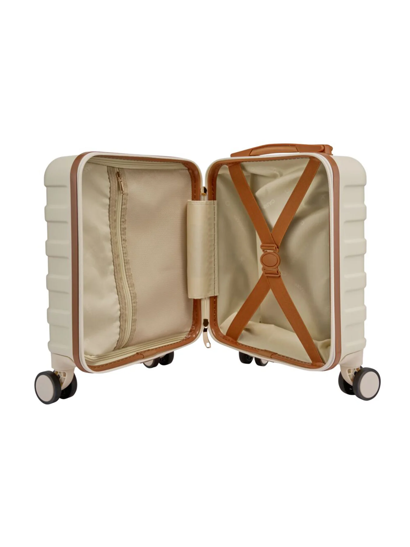 Anode Cabin Suitcase 24L Spinner Cream - Image 3