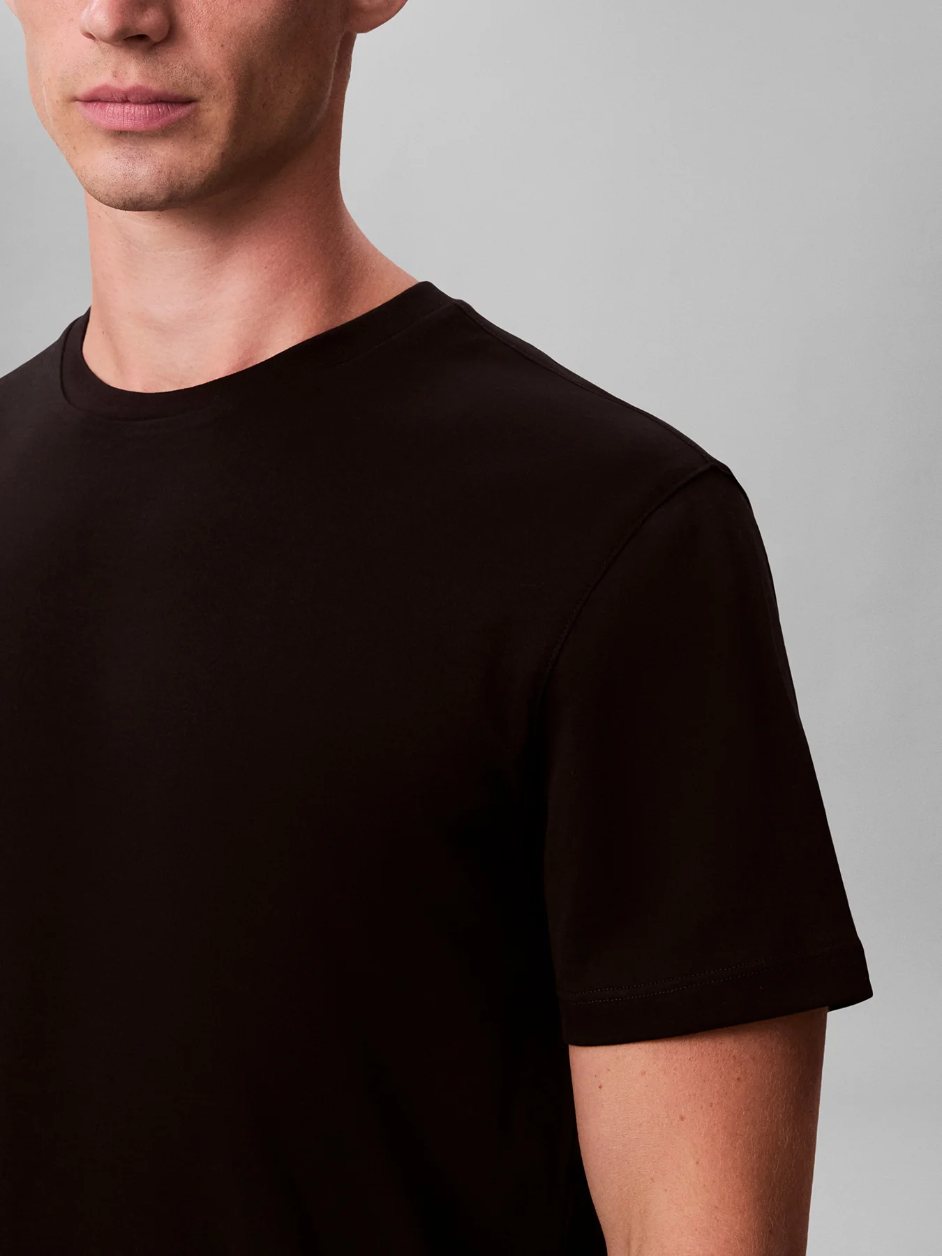 Cotton T-Shirt Black - Image 5