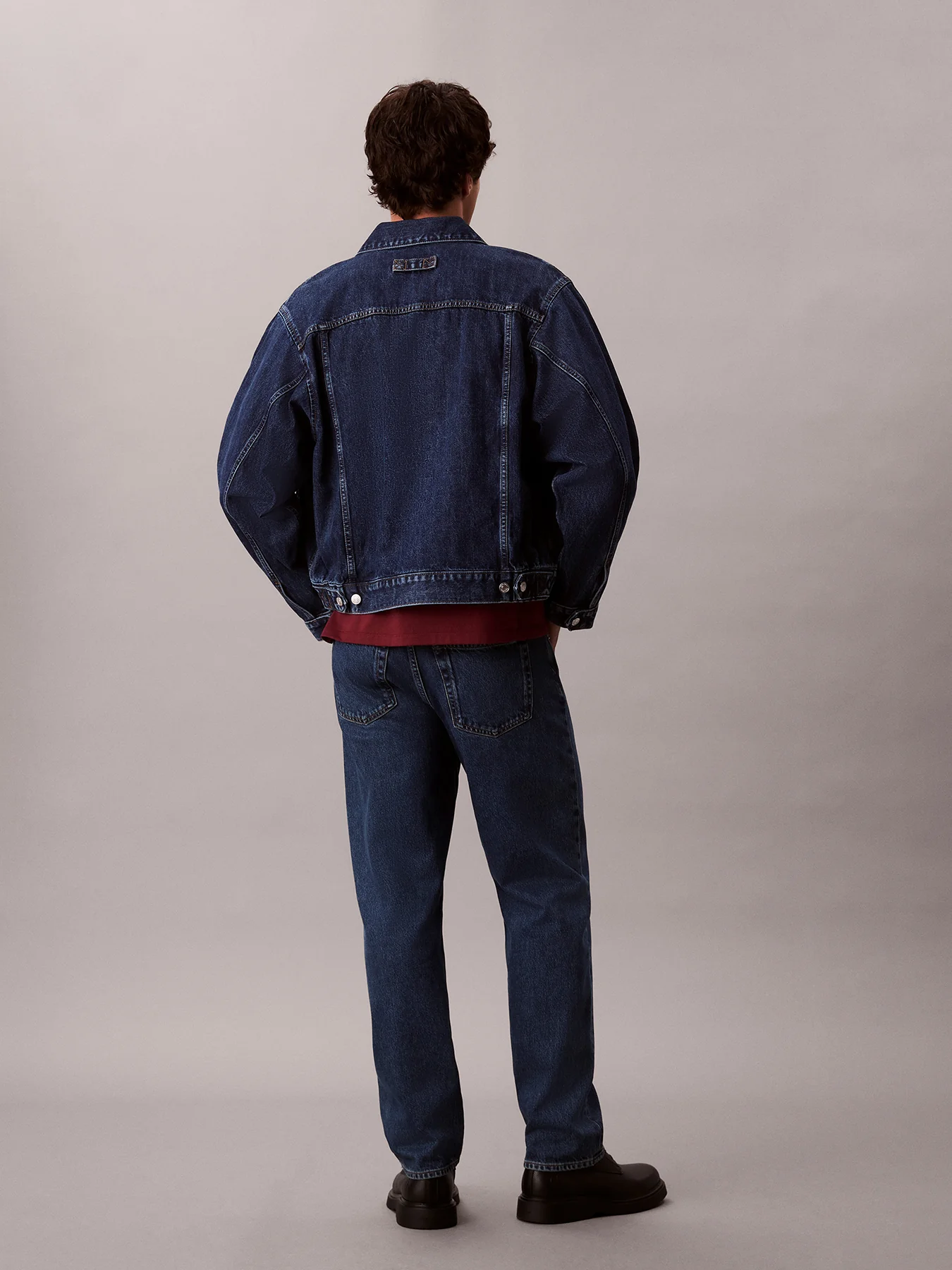 90s Taper Jeans Blue - Image 3