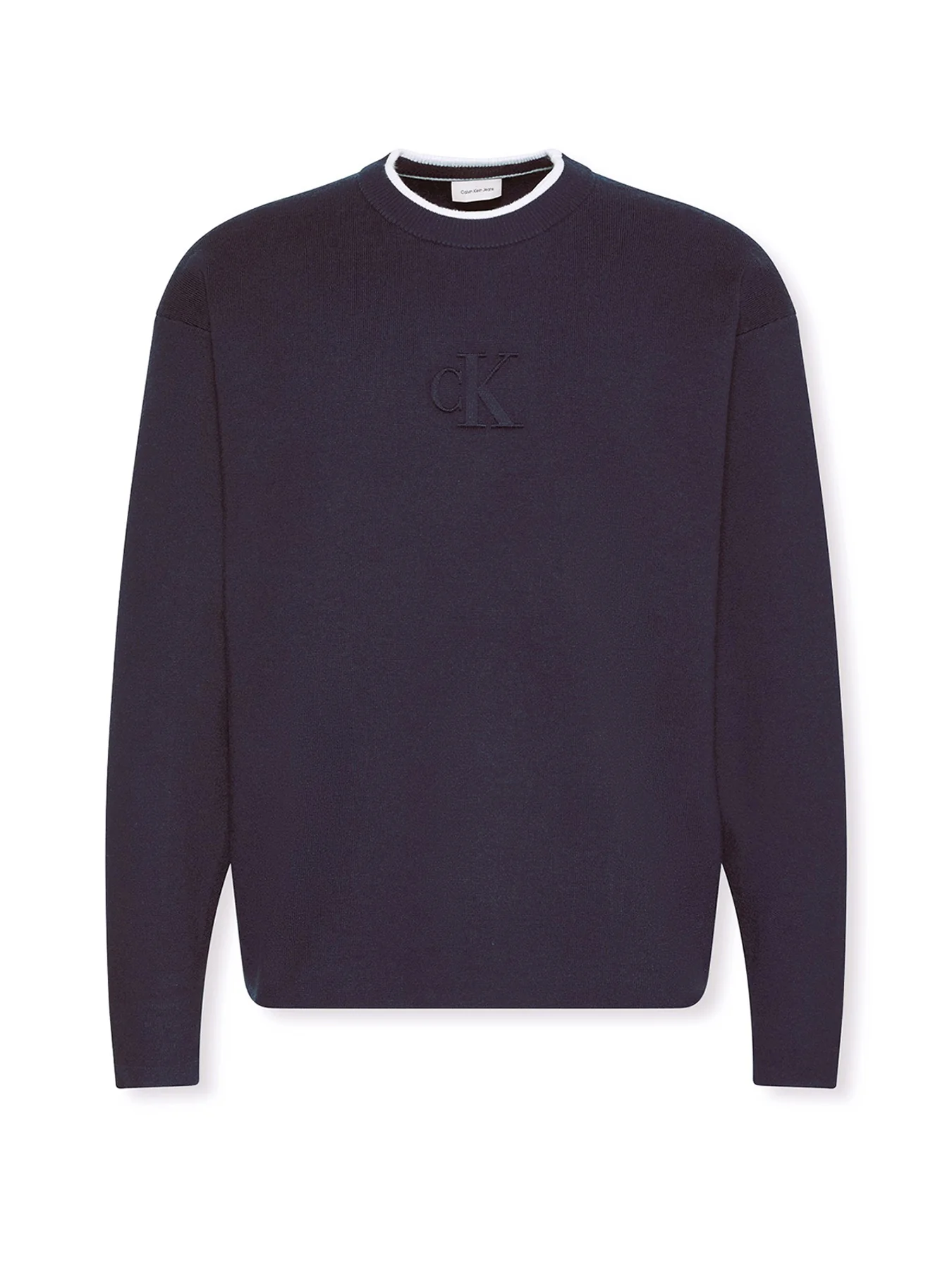 Embossed Monogram Relaxed Sweater