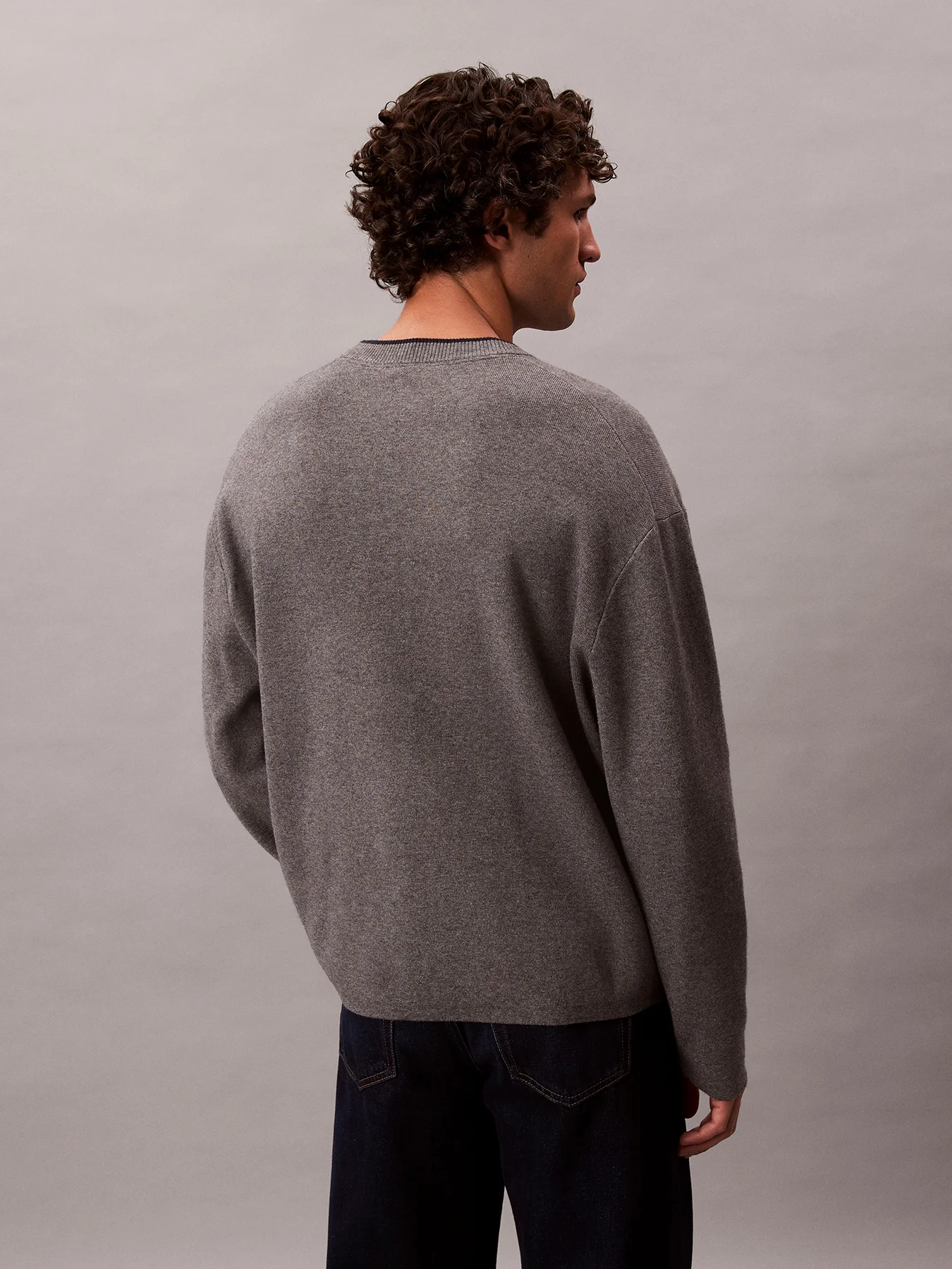 Embossed Monogram Relaxed Sweater - Image 8
