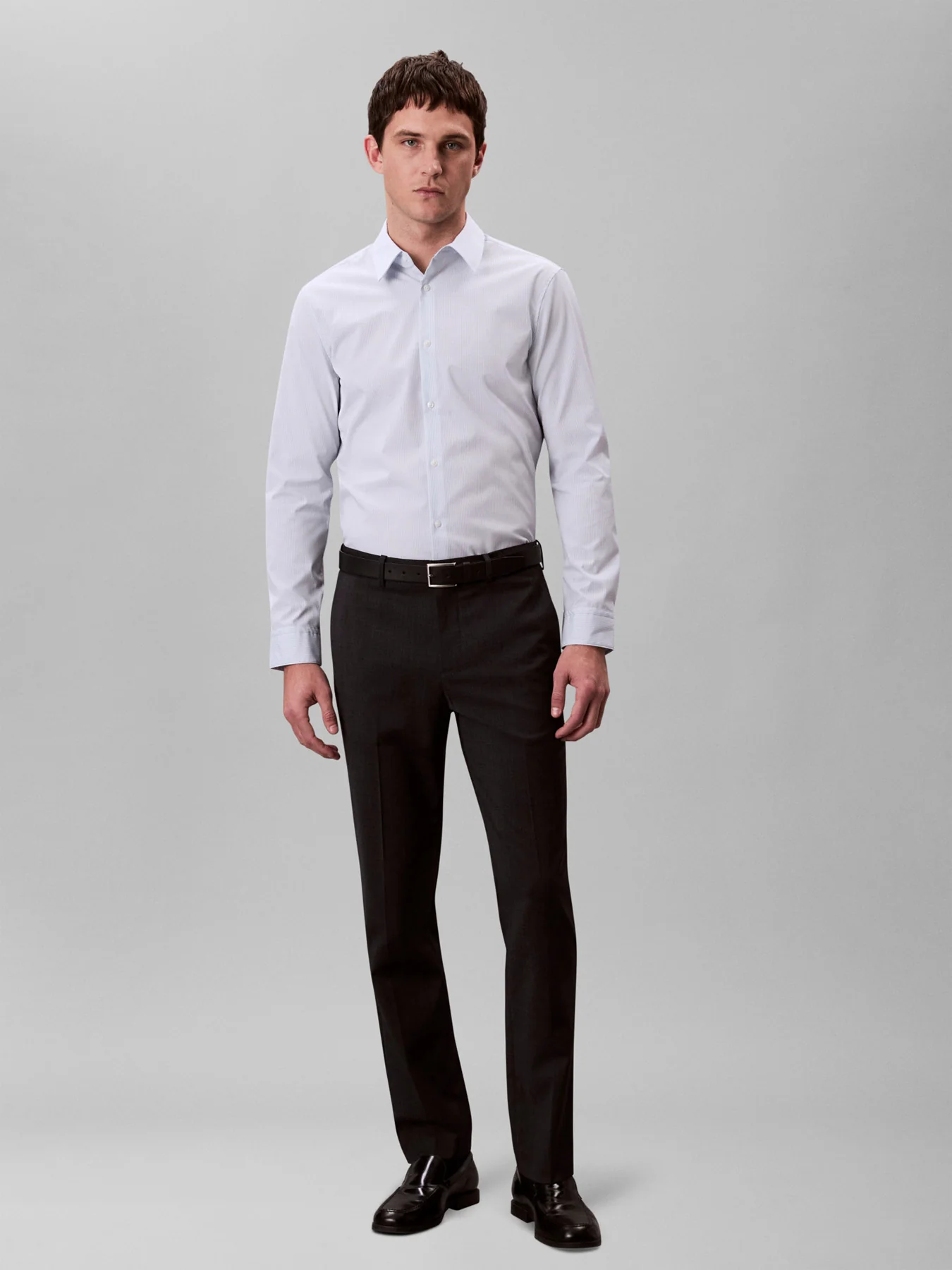 Stretch Cotton Stripe Shirt - Image 4