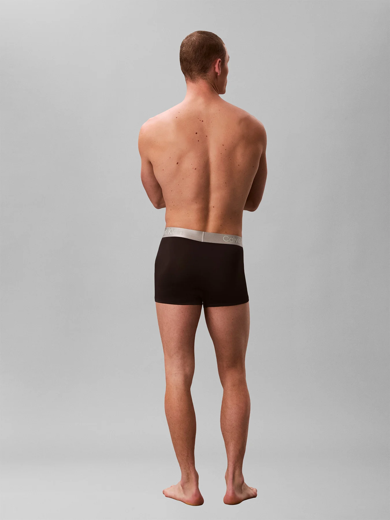 Brushed Micro Jersey Trunks Black 3 Pack - Image 3