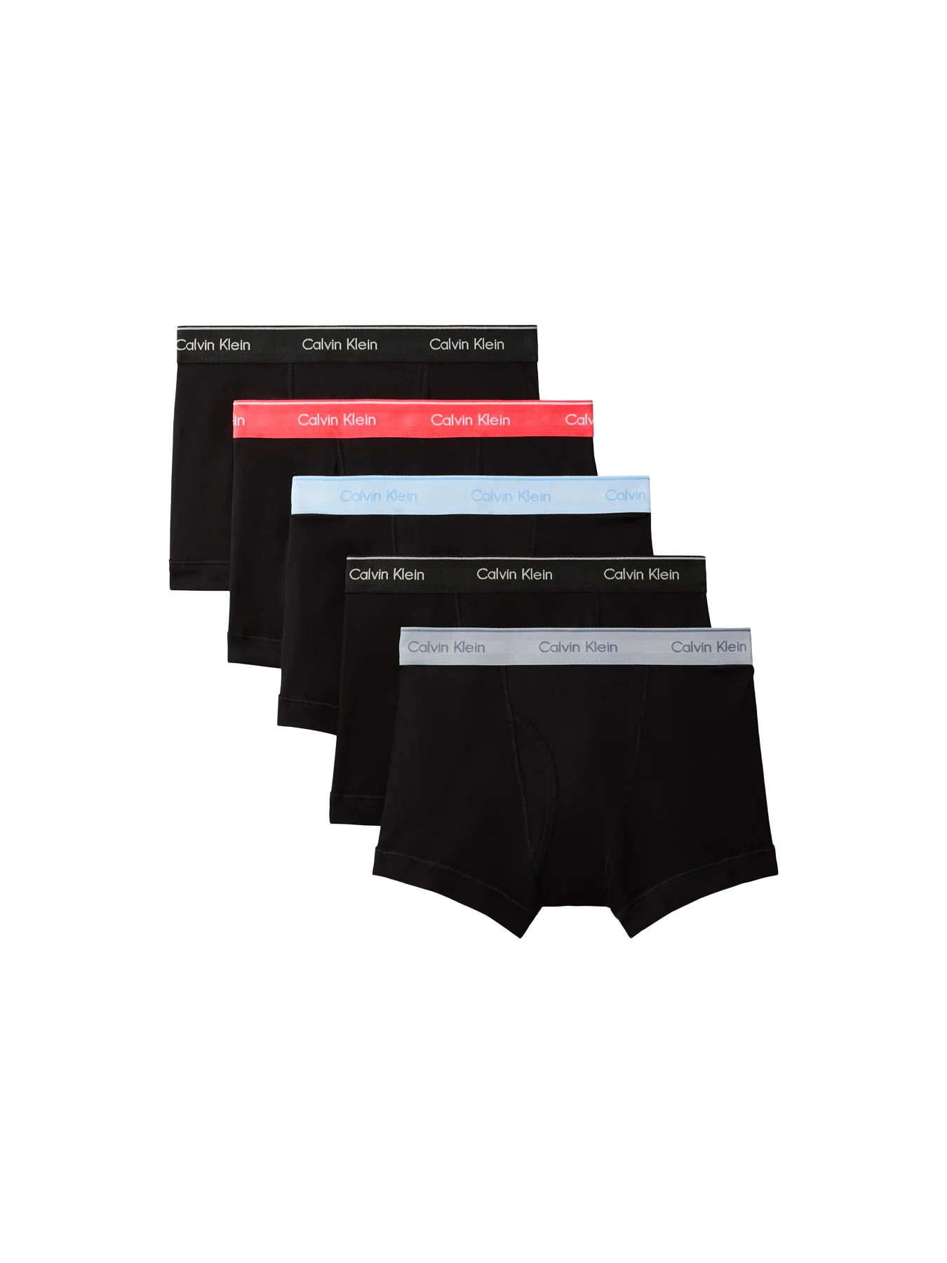 Cotton Trunks 5-Pack Black