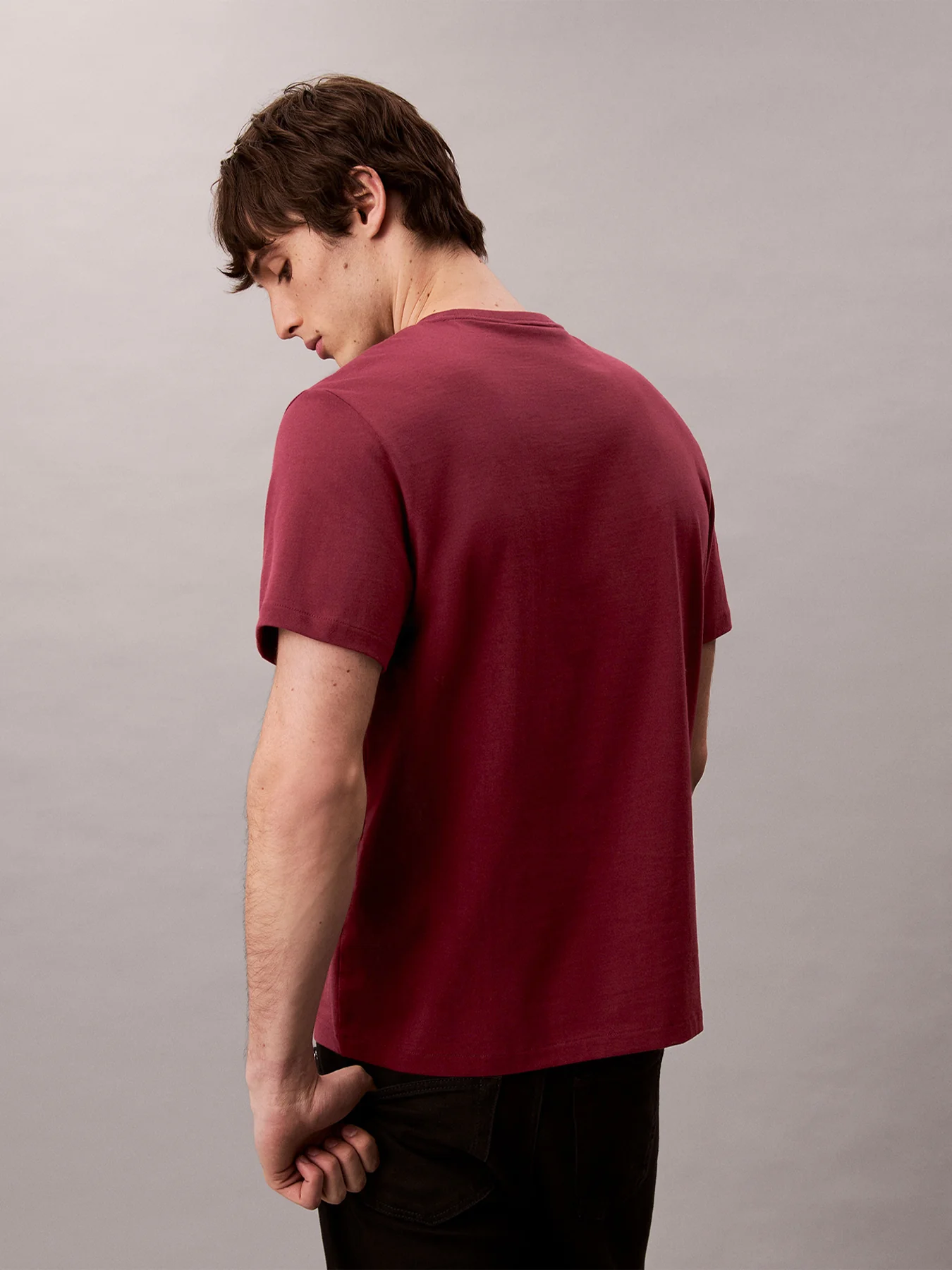 Embroidered Monogram Logo Relaxed T-Shirt - Image 9