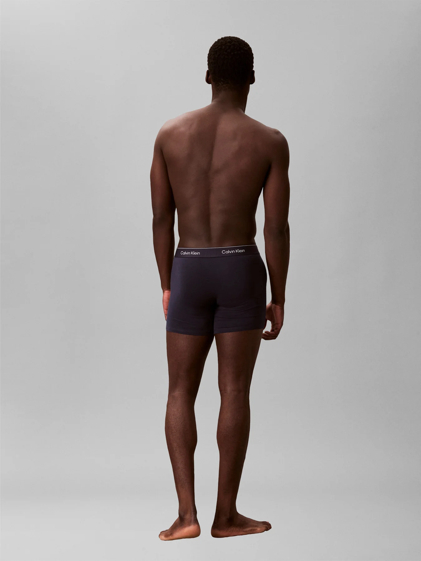 Icon Cotton Stretch Boxer Briefs 3 Pack Black - Image 3