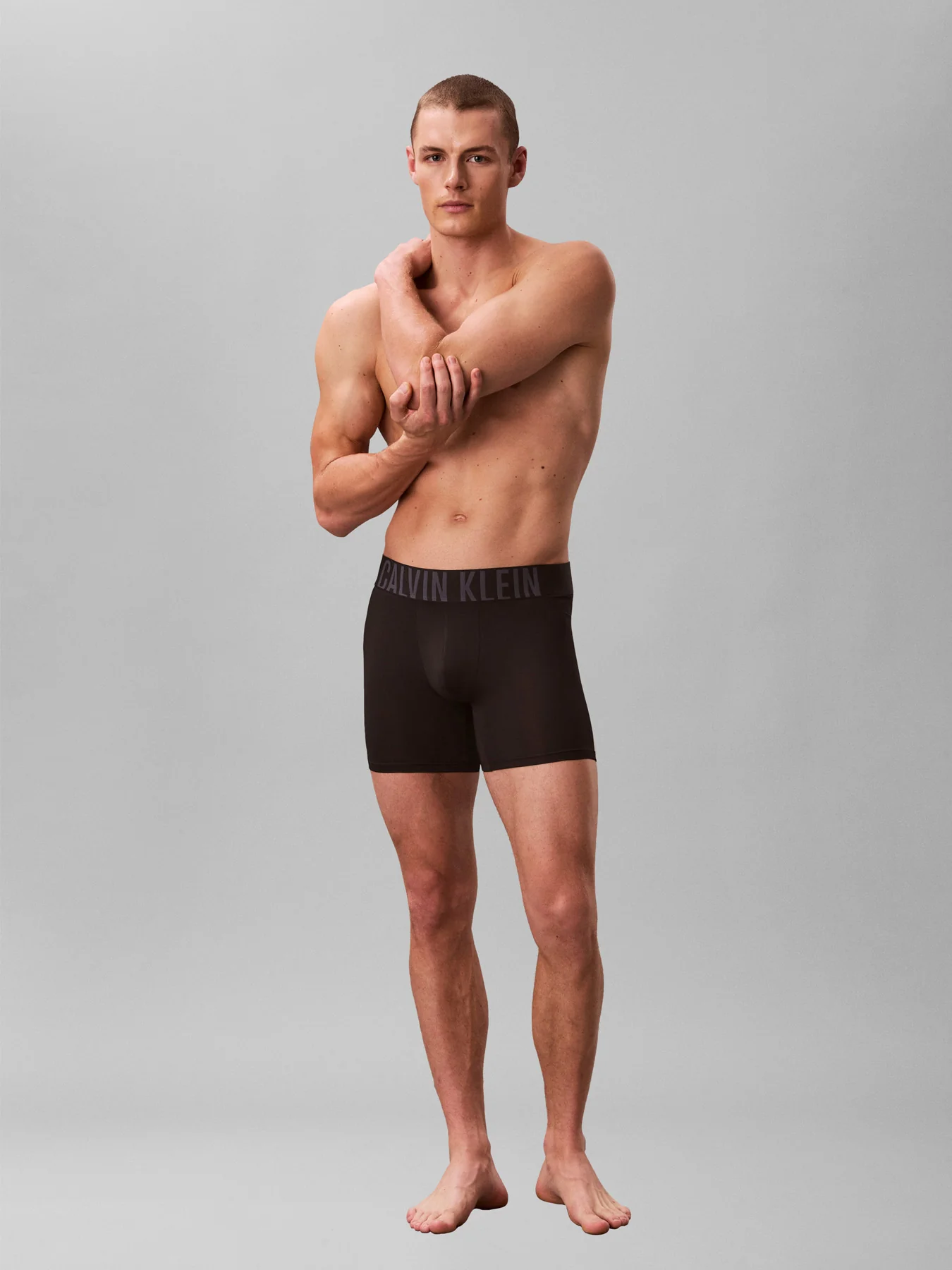 Intense Power Microfibre Boxer Briefs 3-Pack Black - Image 2