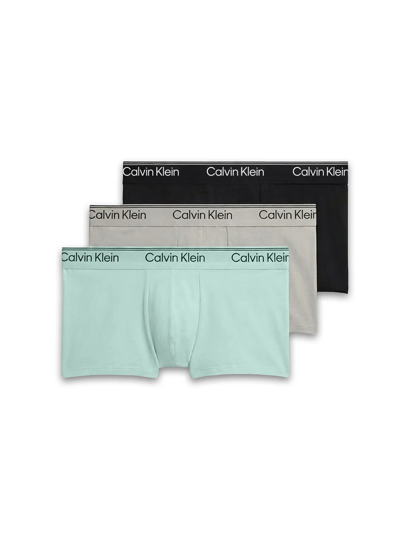 Microfiber Stretch Low Rise Trunks 3 Pack