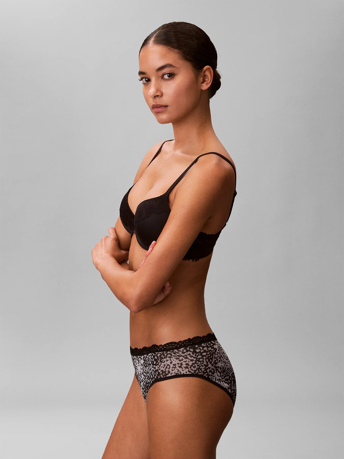 Microfibre Brazilian Brief Animal Print - Image 4