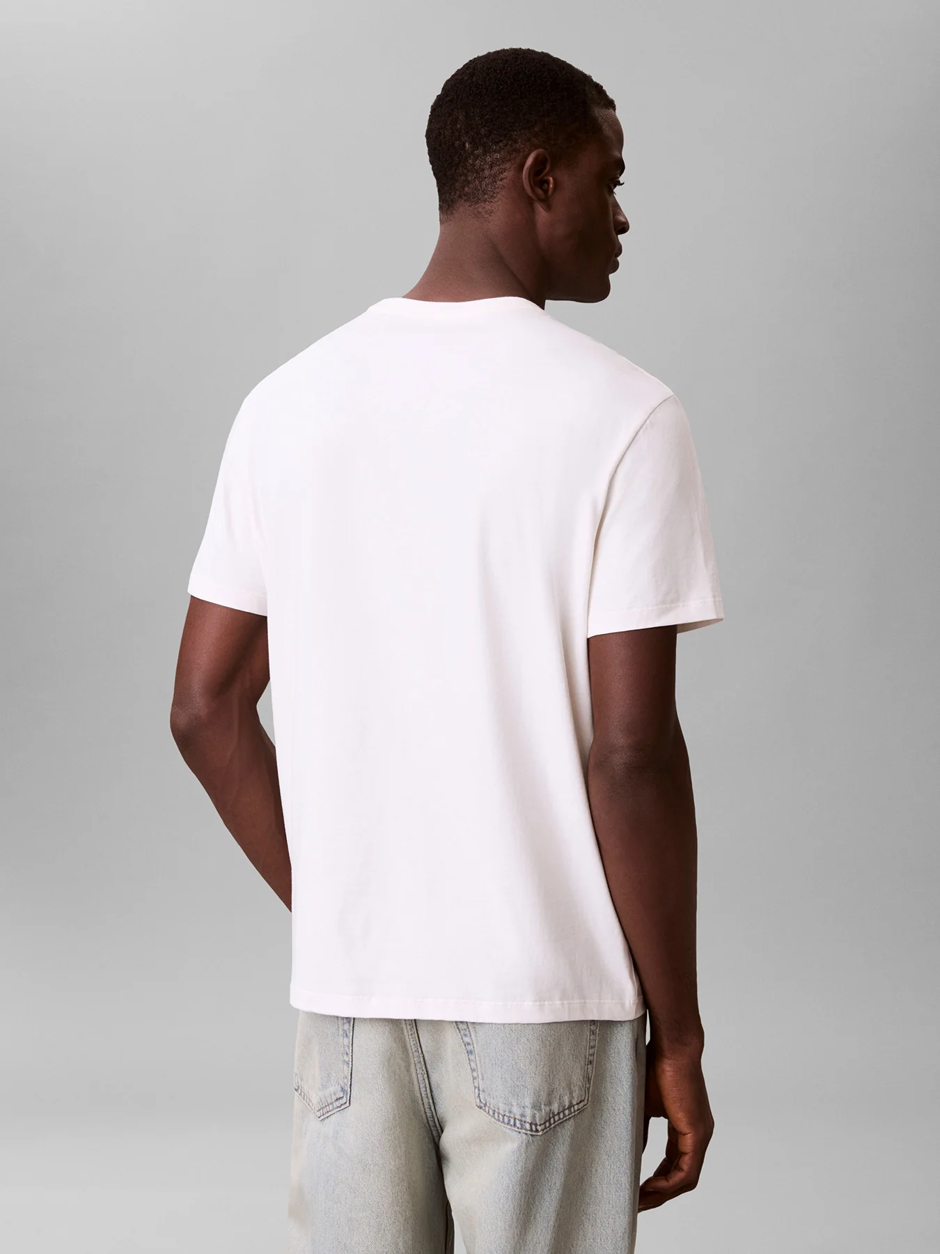 Graphic Crewneck T-Shirt White - Image 4