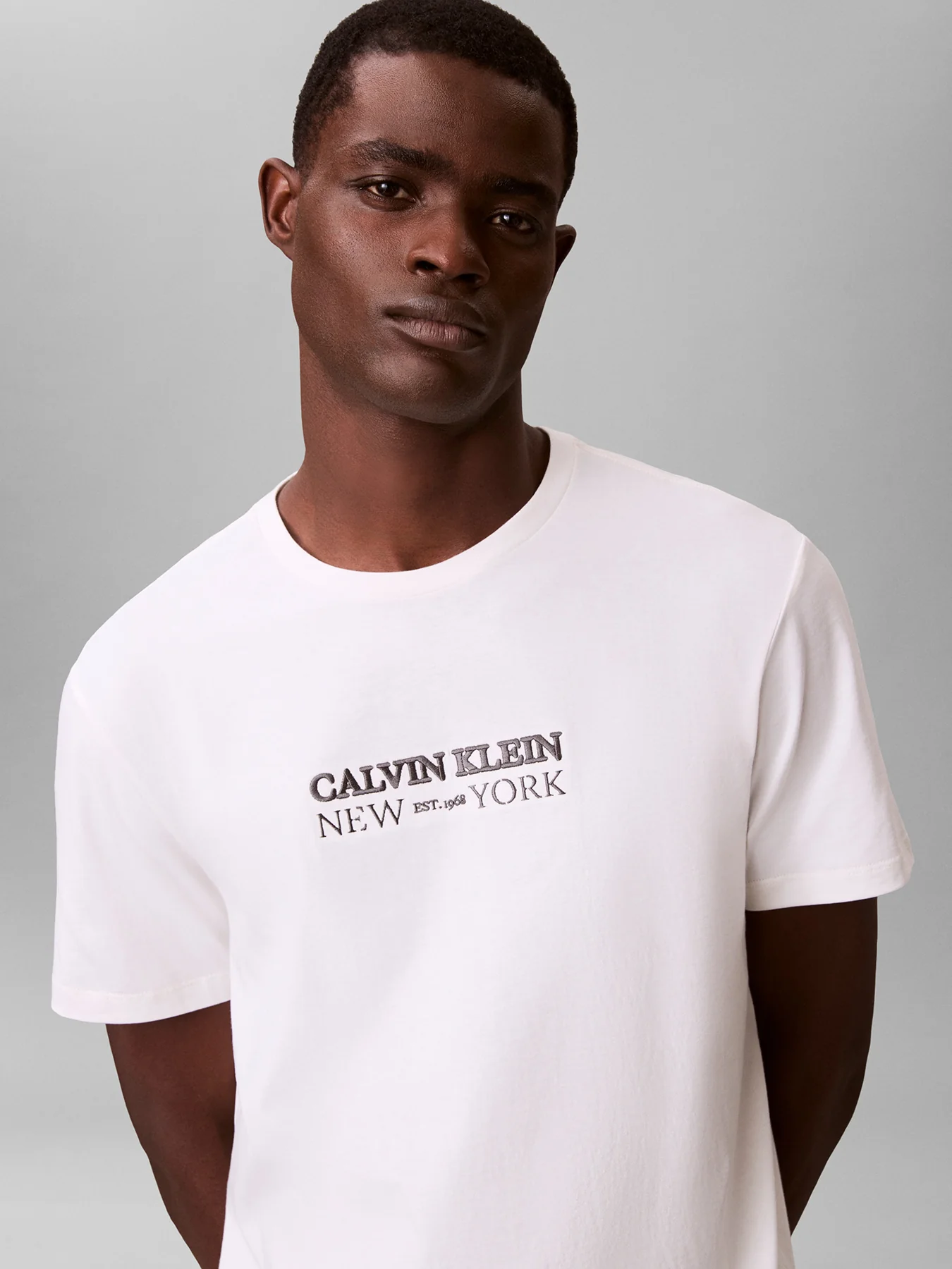 Graphic Crewneck T-Shirt White - Image 5