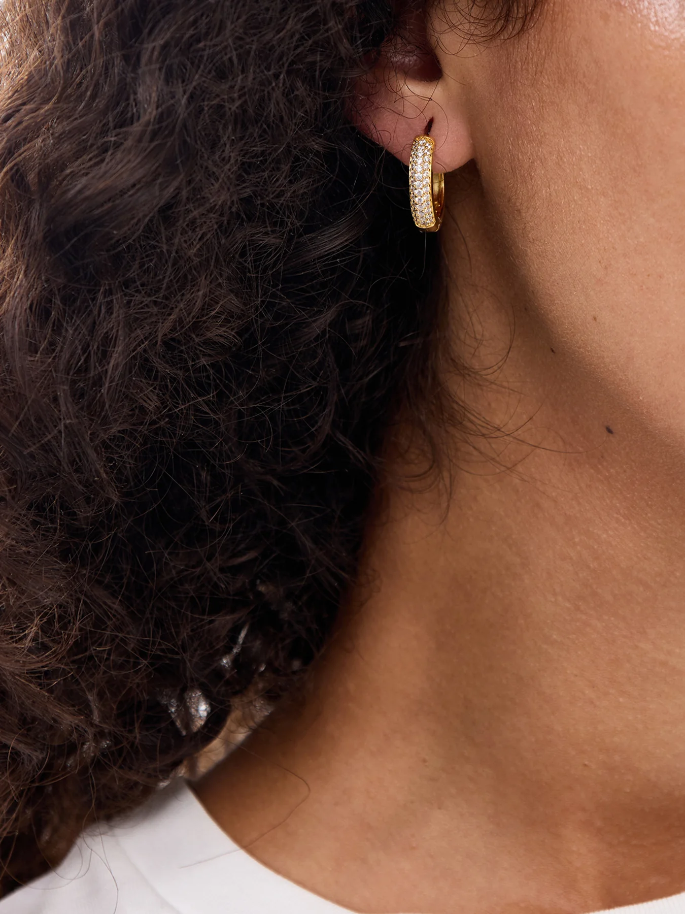 Dana Hoops Gold Vermeil - Image 2