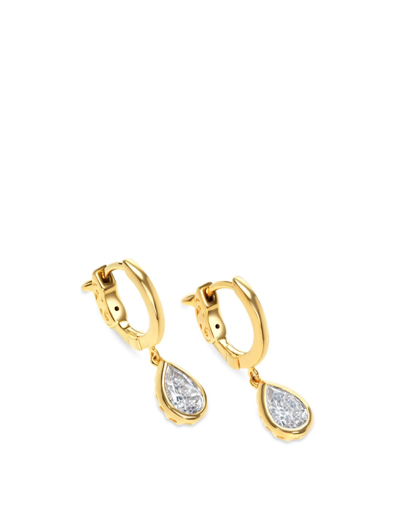 Danu Hoop Earrings Gold Vermeil