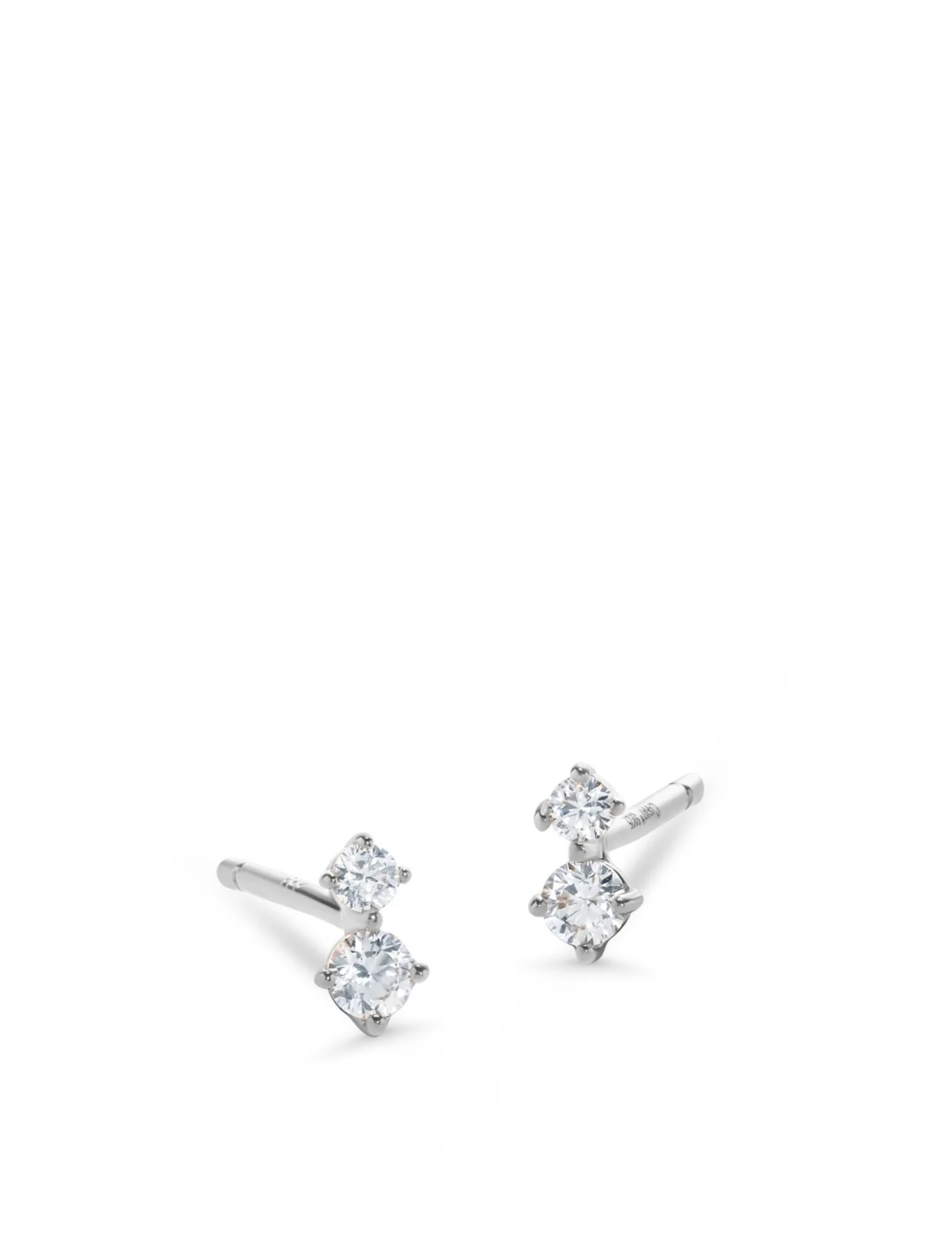 Steff Stud Earrings Silver