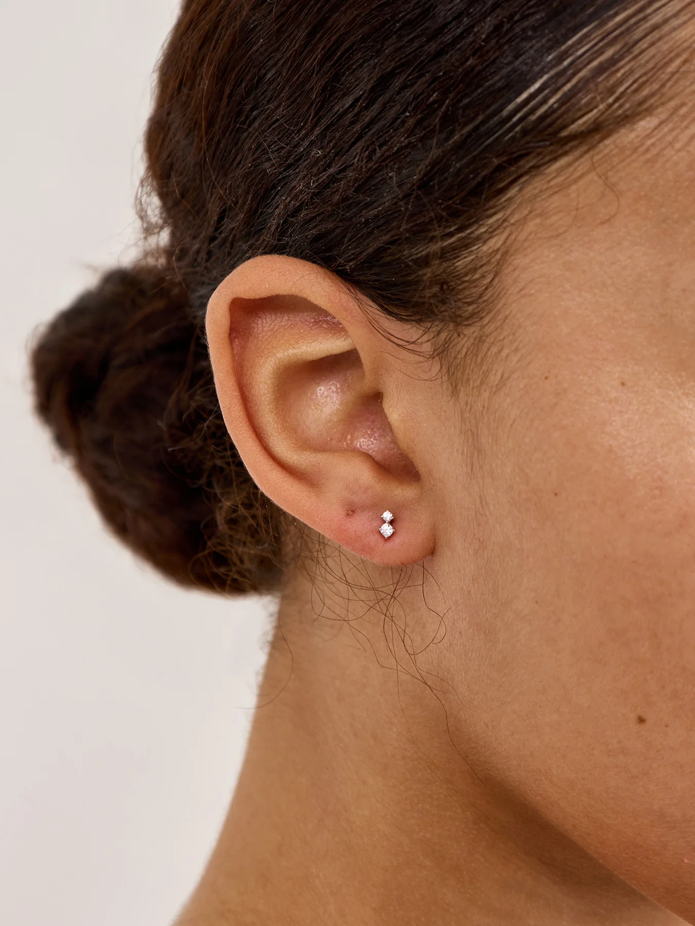 Steff Stud Earrings Silver - Image 2