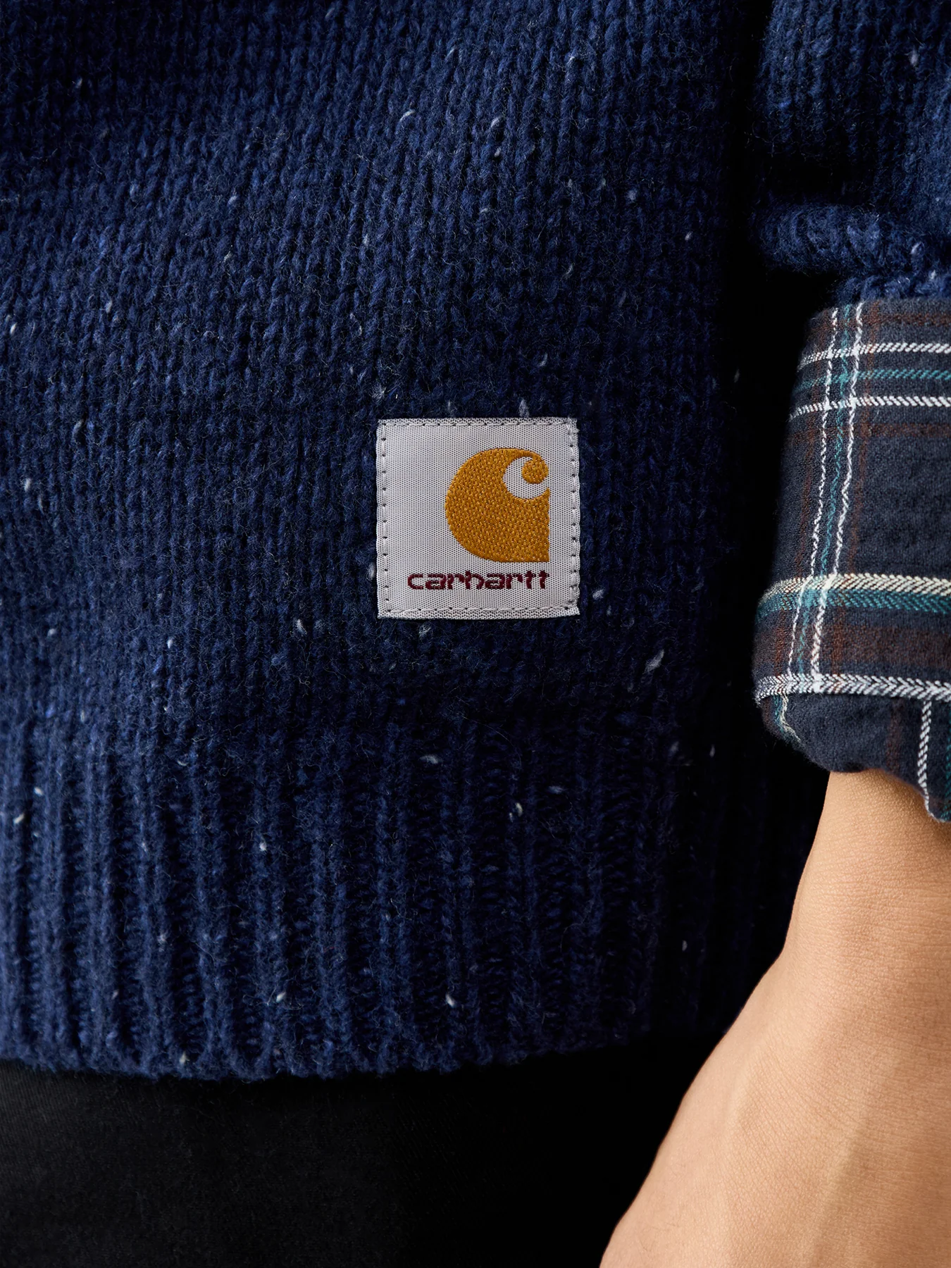 Anglistic Wool Sweater Grey - Image 3