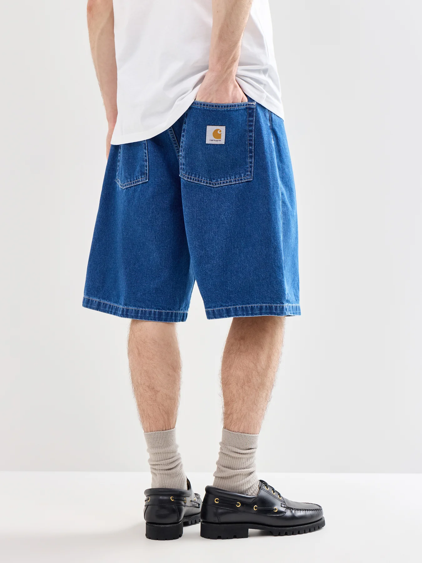 Brandon Denim Shorts Blue - Image 5