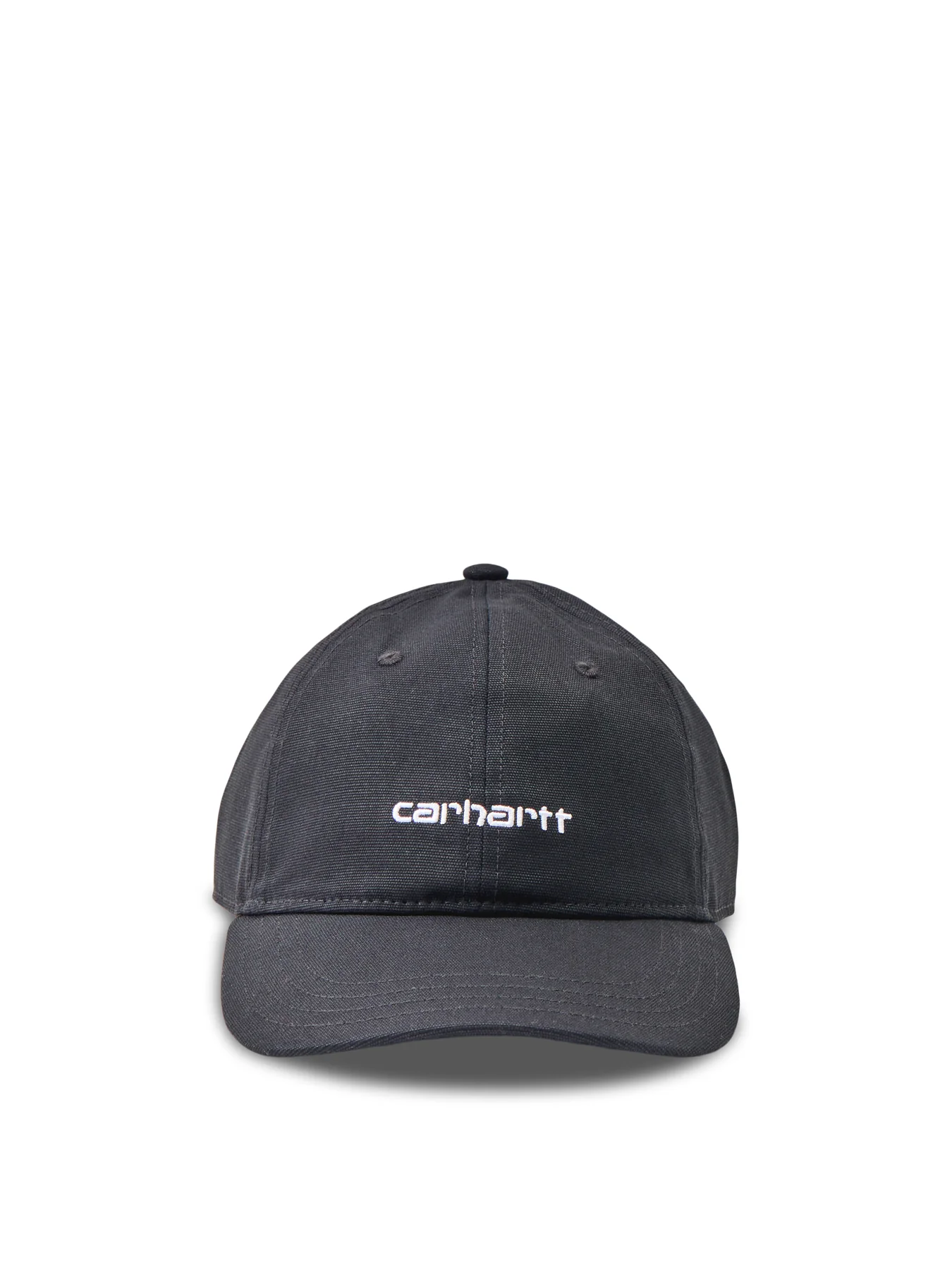 Canvas Script Cap Black