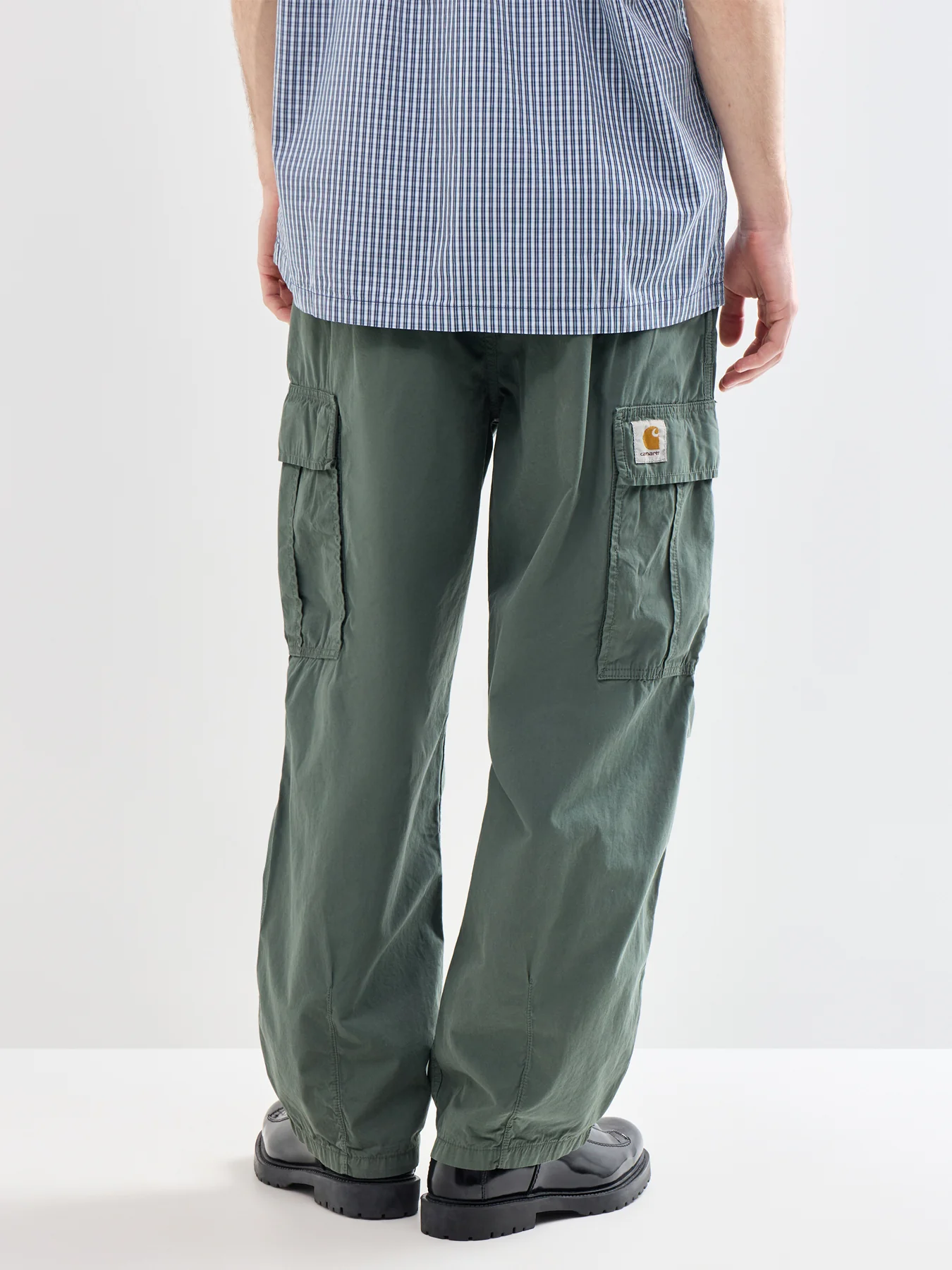Cole Cargo Trousers Green - Image 5