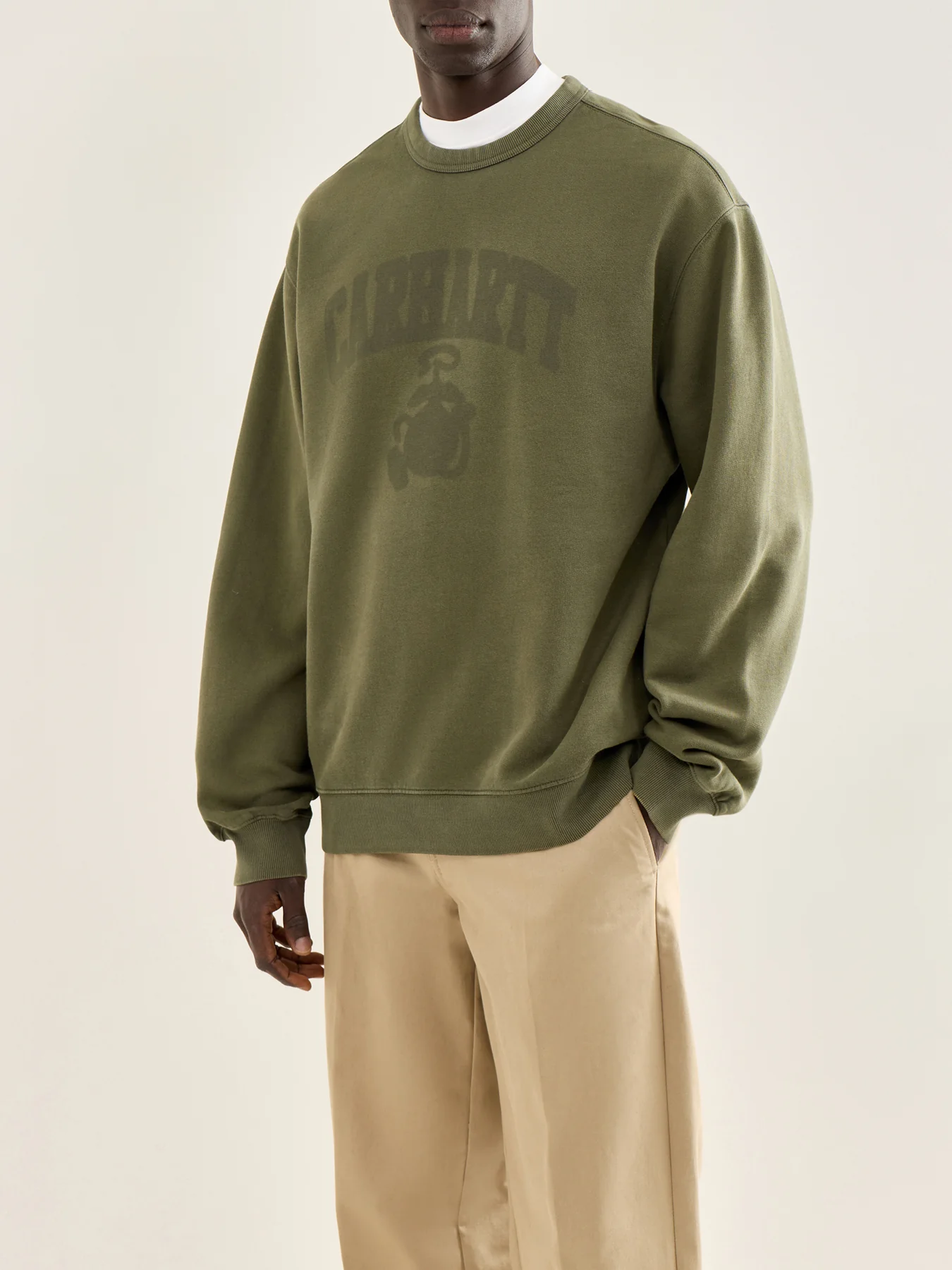 Faded Pond Corps Sweat Green - Image 4