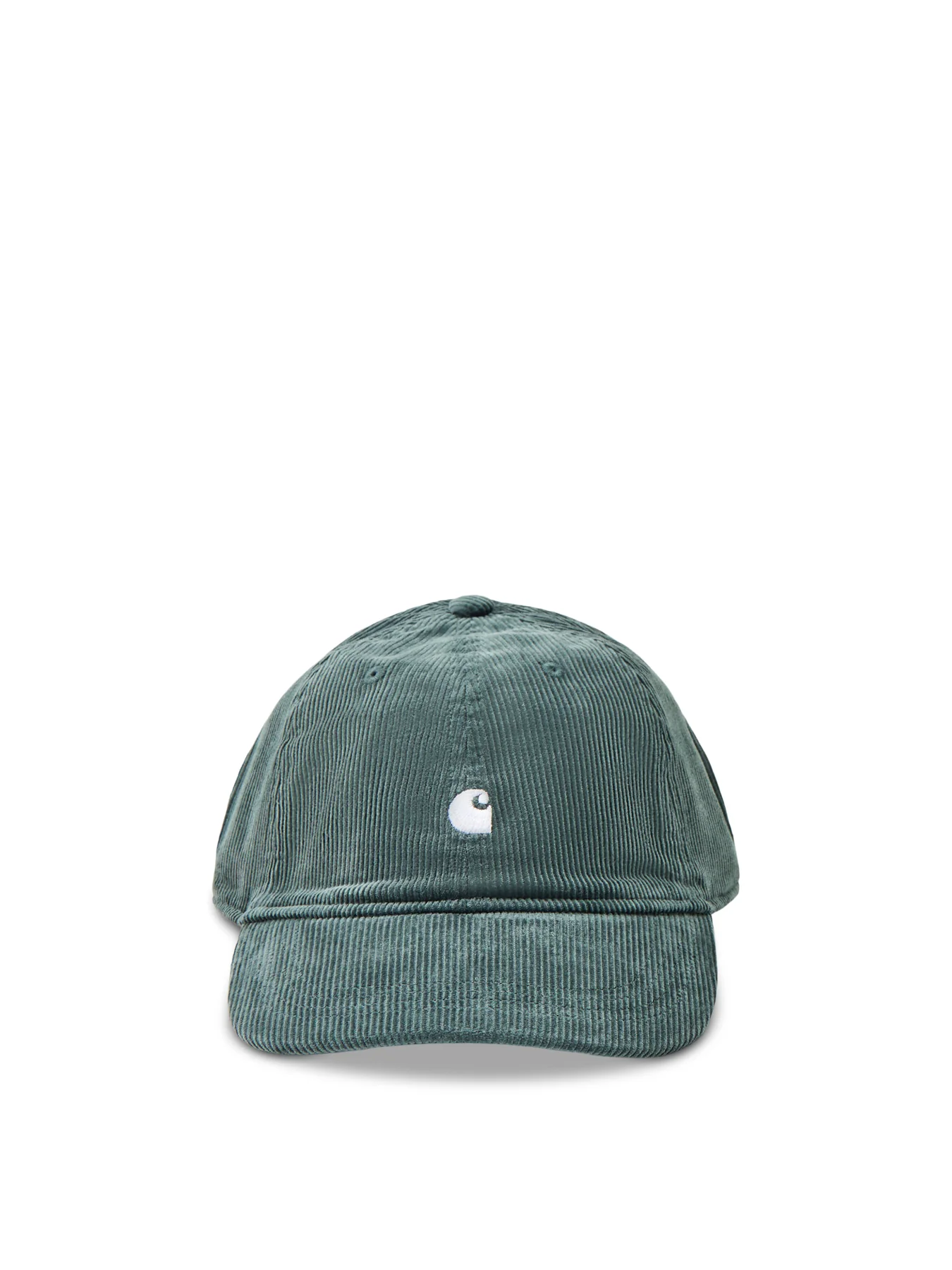 Harlem Corduroy Cap Kale Green / White