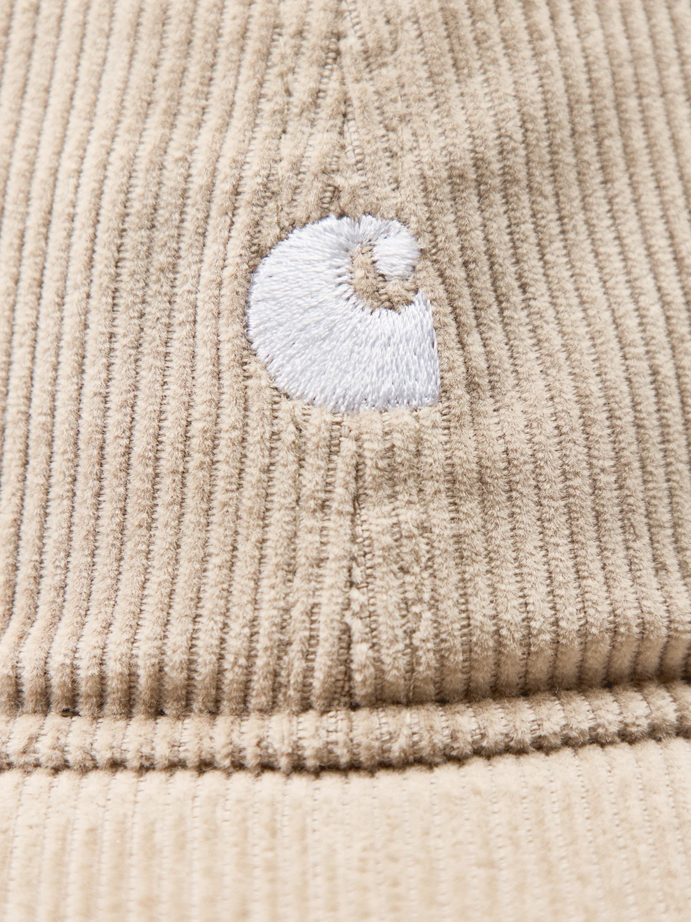 Harlem Corduroy Cap Wall / White - Image 3