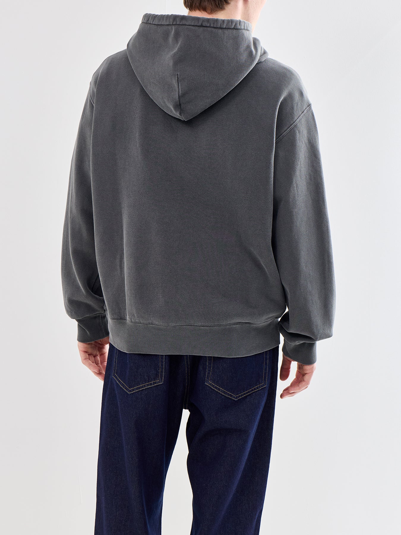 Hooded Nelson Sweatshirt Black - Image 5