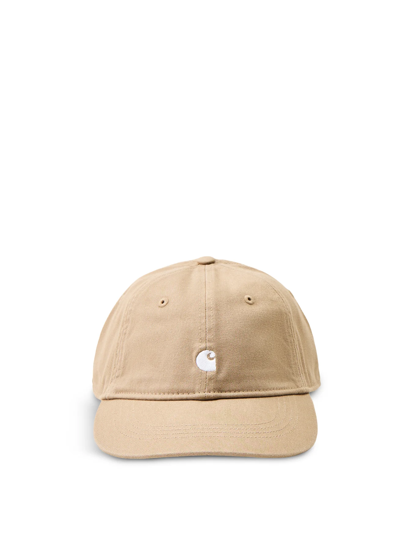 Madison Logo Cap Leather / White