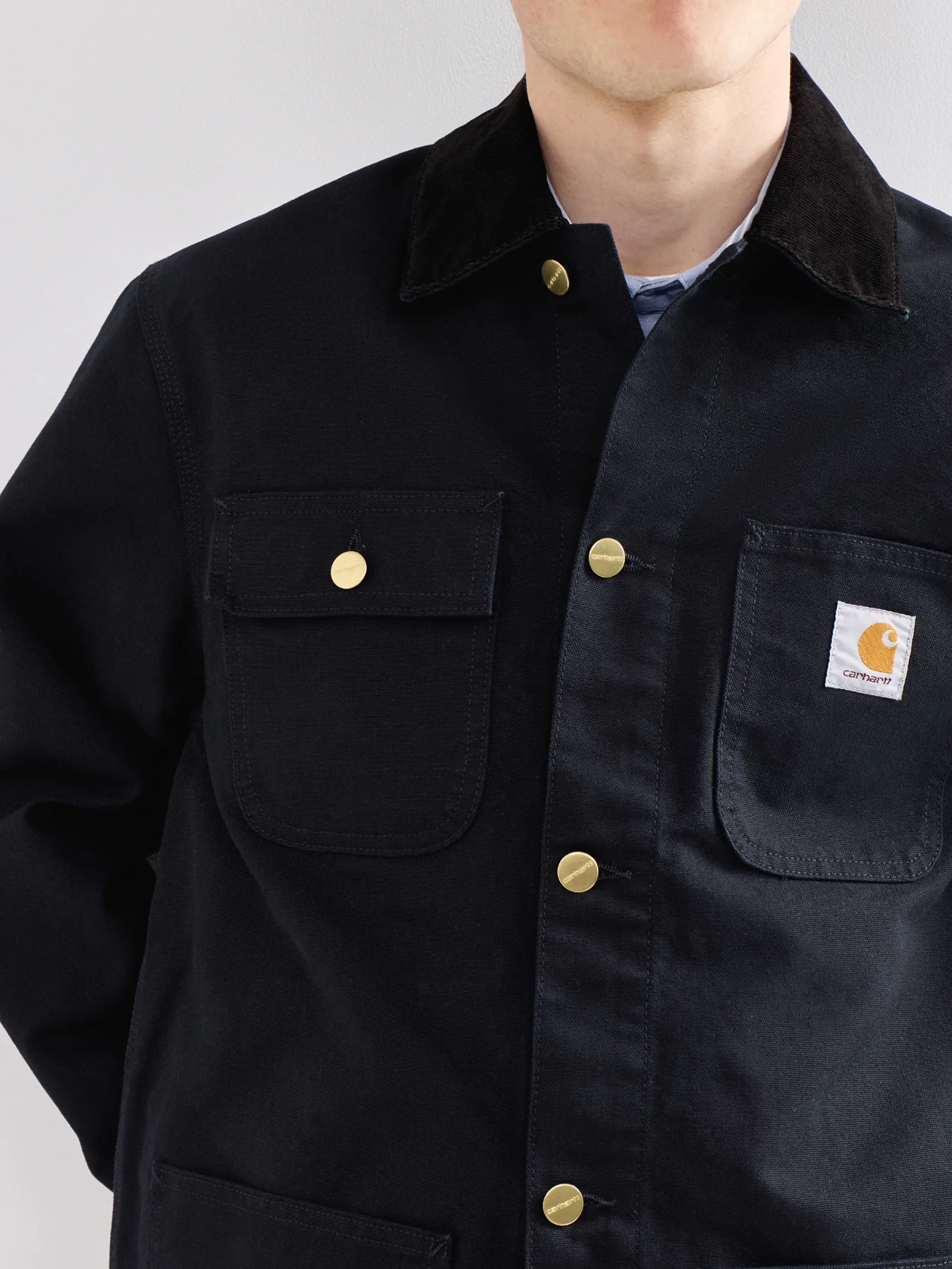 Michigan Chore Jacket Black - Image 3