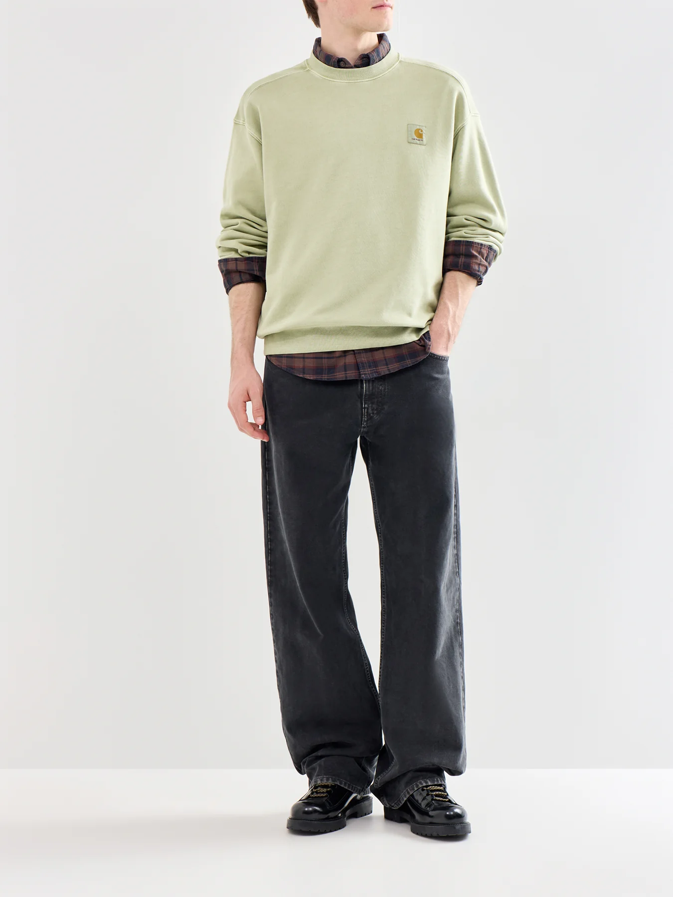 Nelson Sweatshirt Green - Image 2