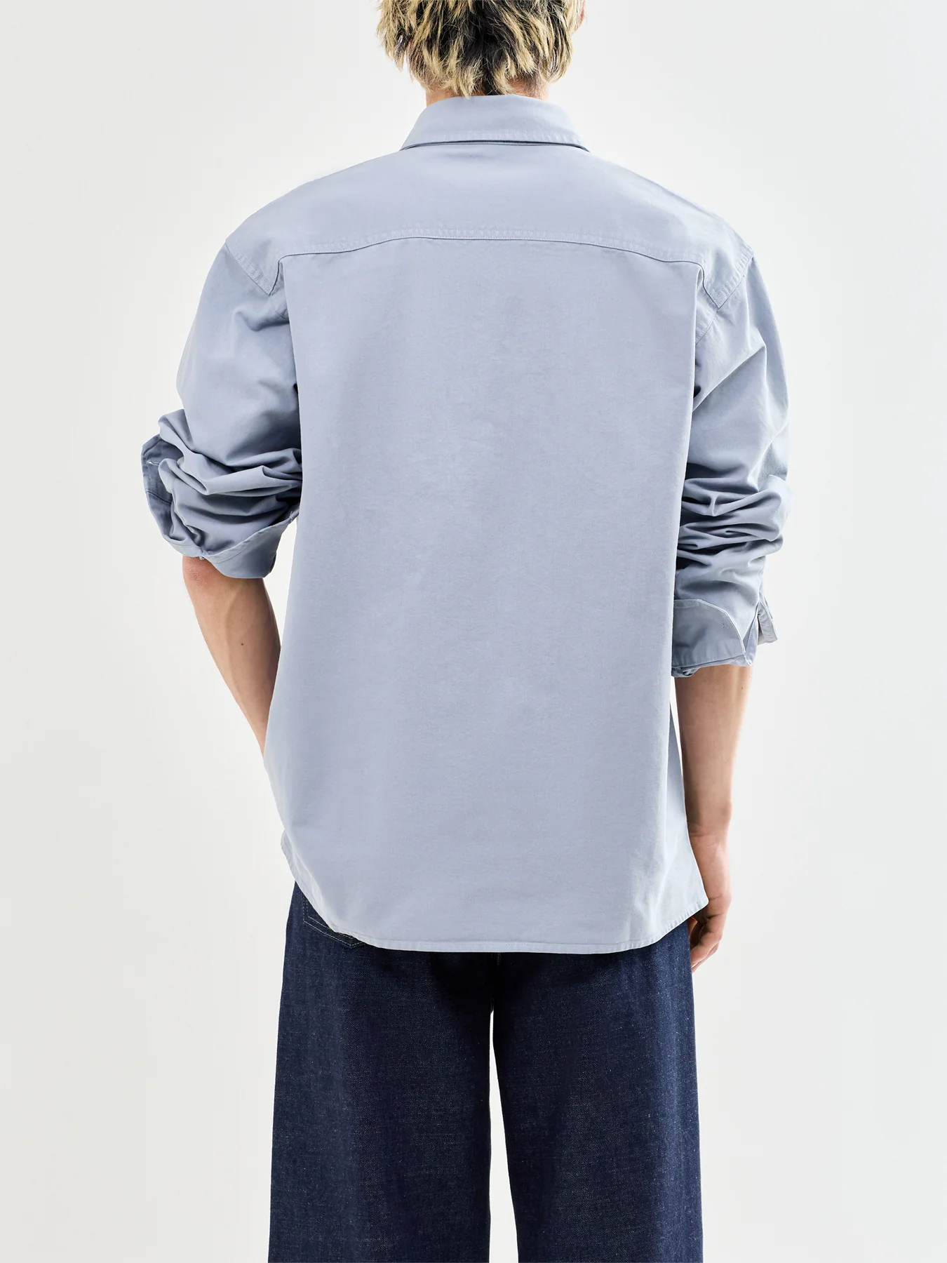 Reno Shirt Jacket Grey - Image 5