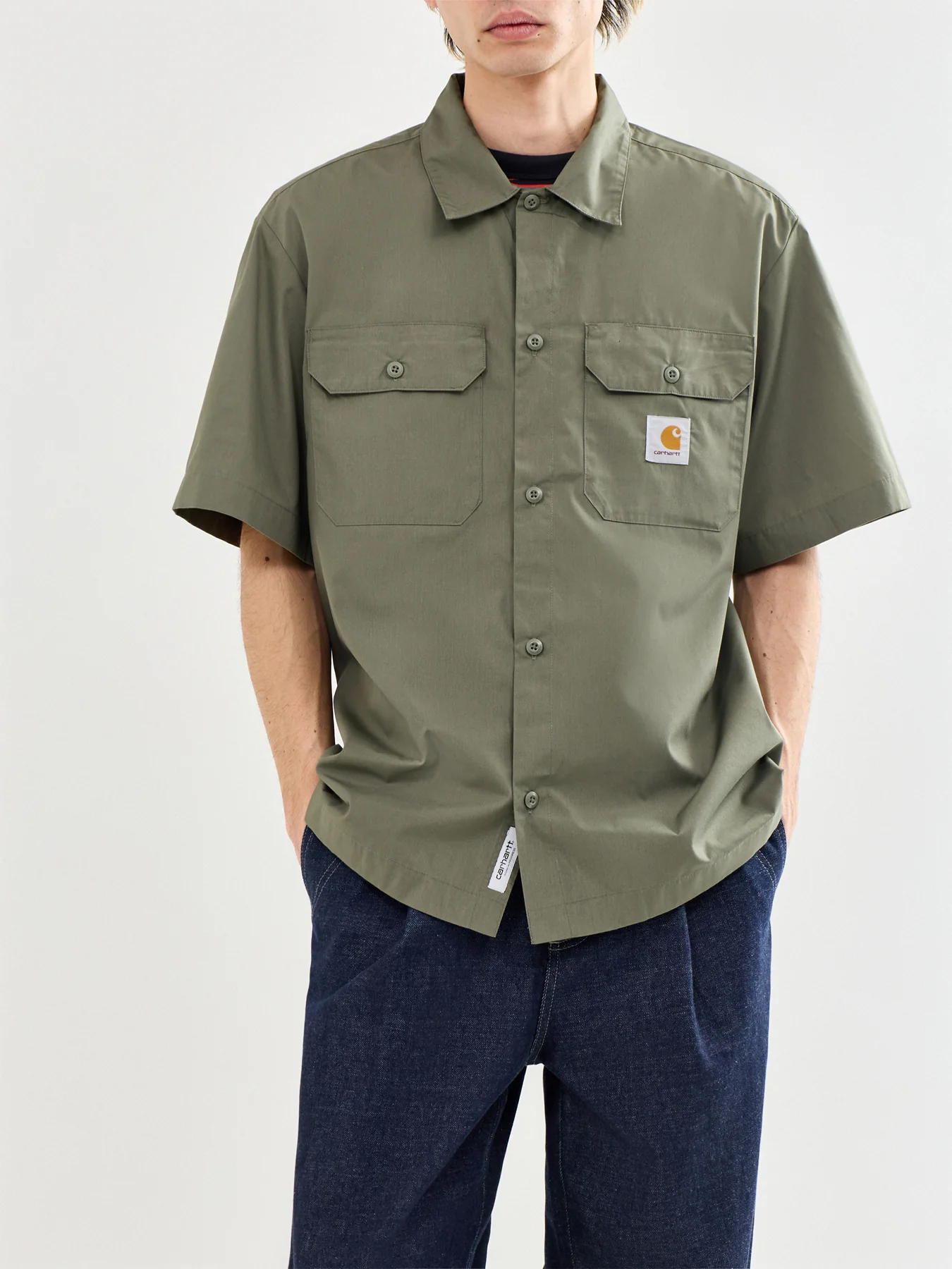 Craft Short Sleeve Shirt Green - Image 4