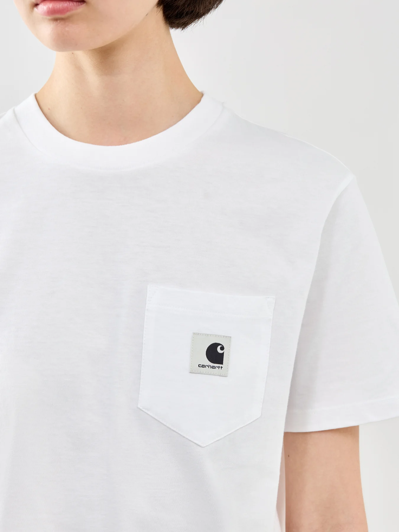 Pocket T Shirt White - Image 3