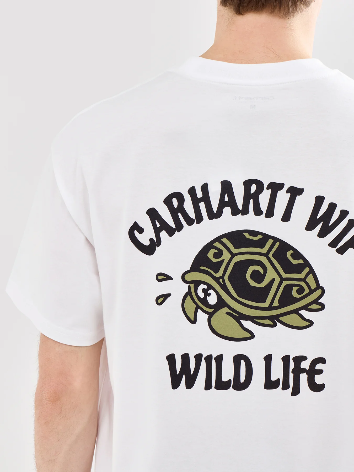Wild Life Graphic T-Shirt White - Image 2