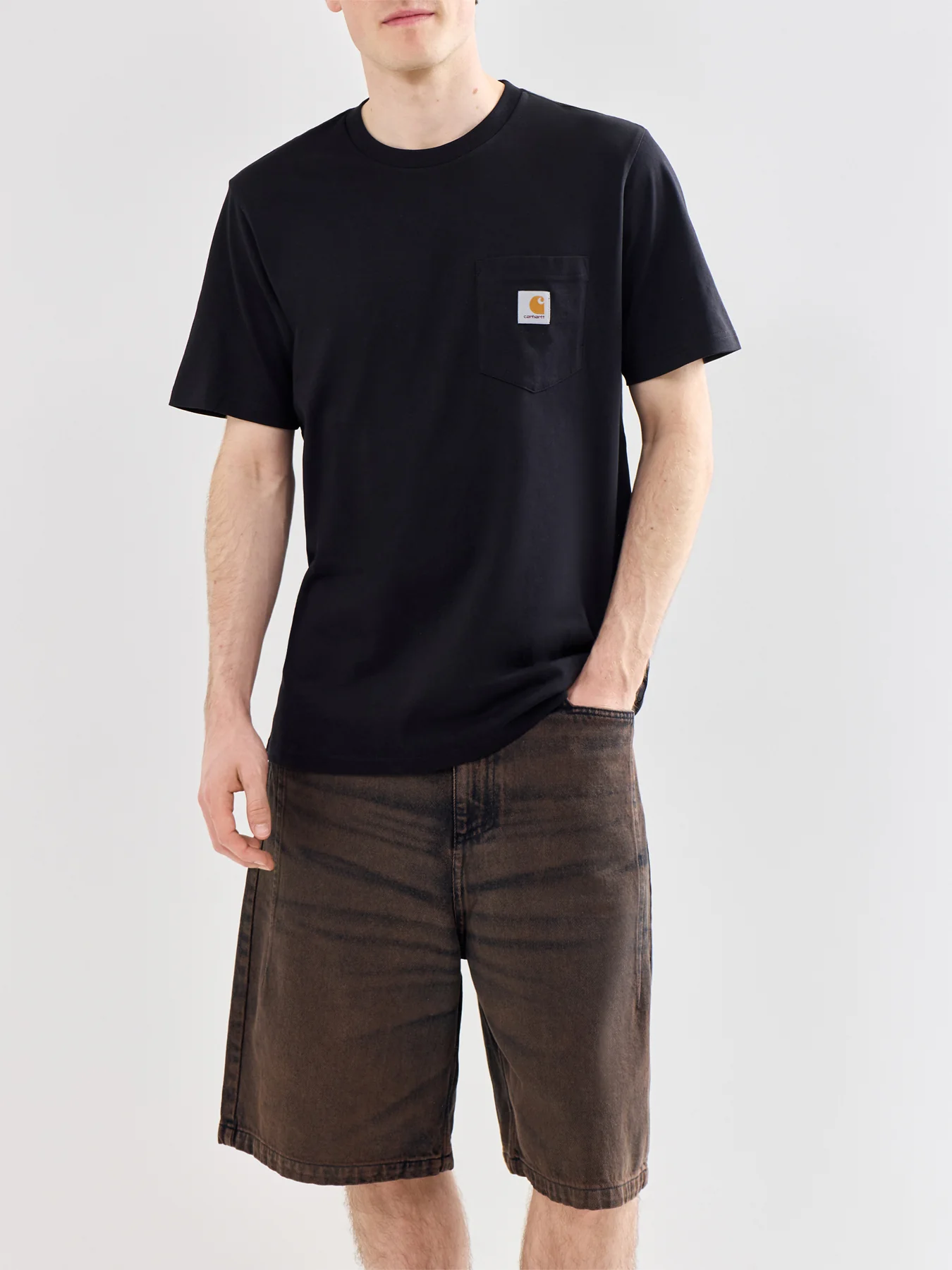 Pocket T-Shirt Black - Image 4