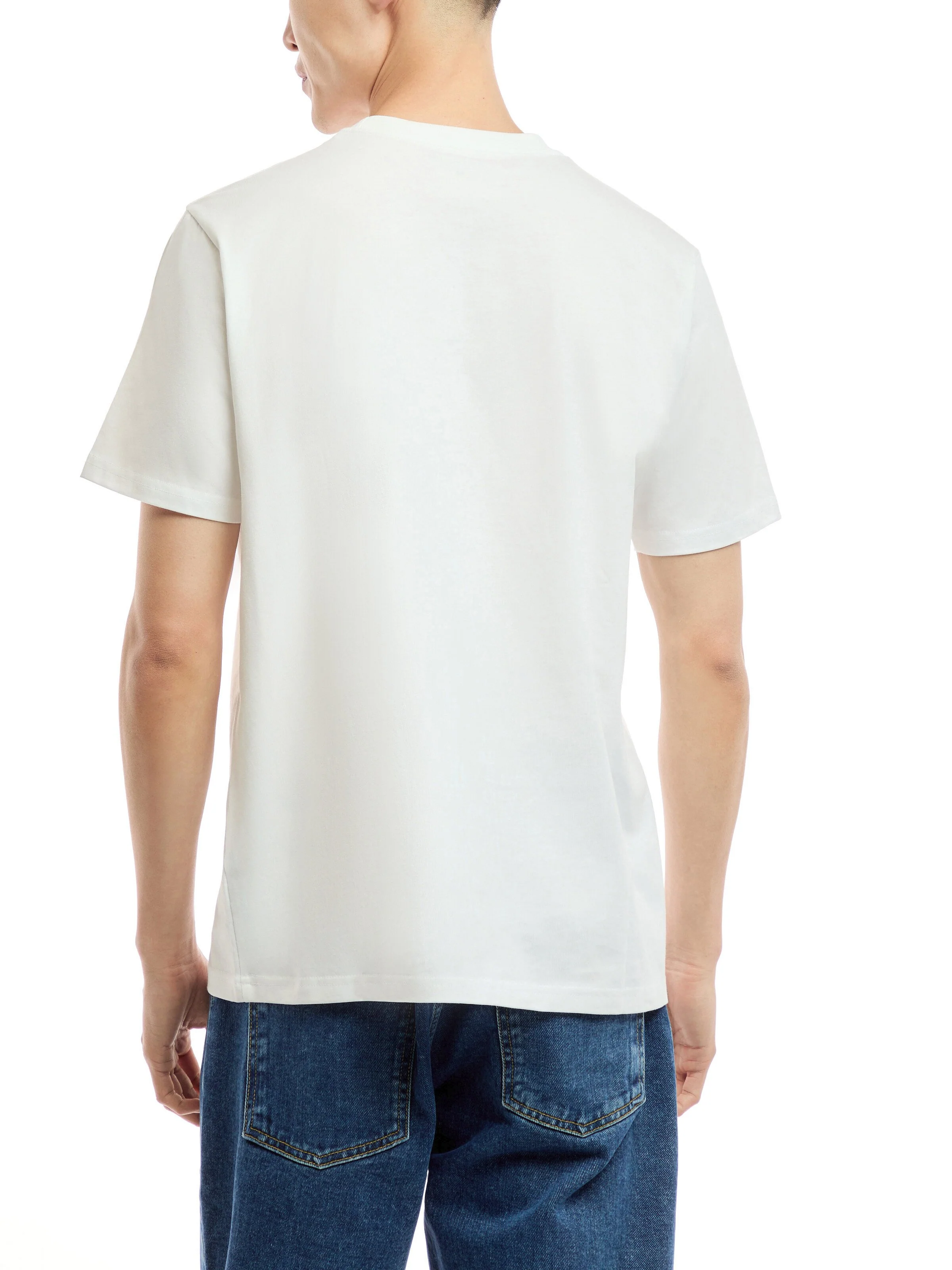 Pocket T-Shirt White - Image 9