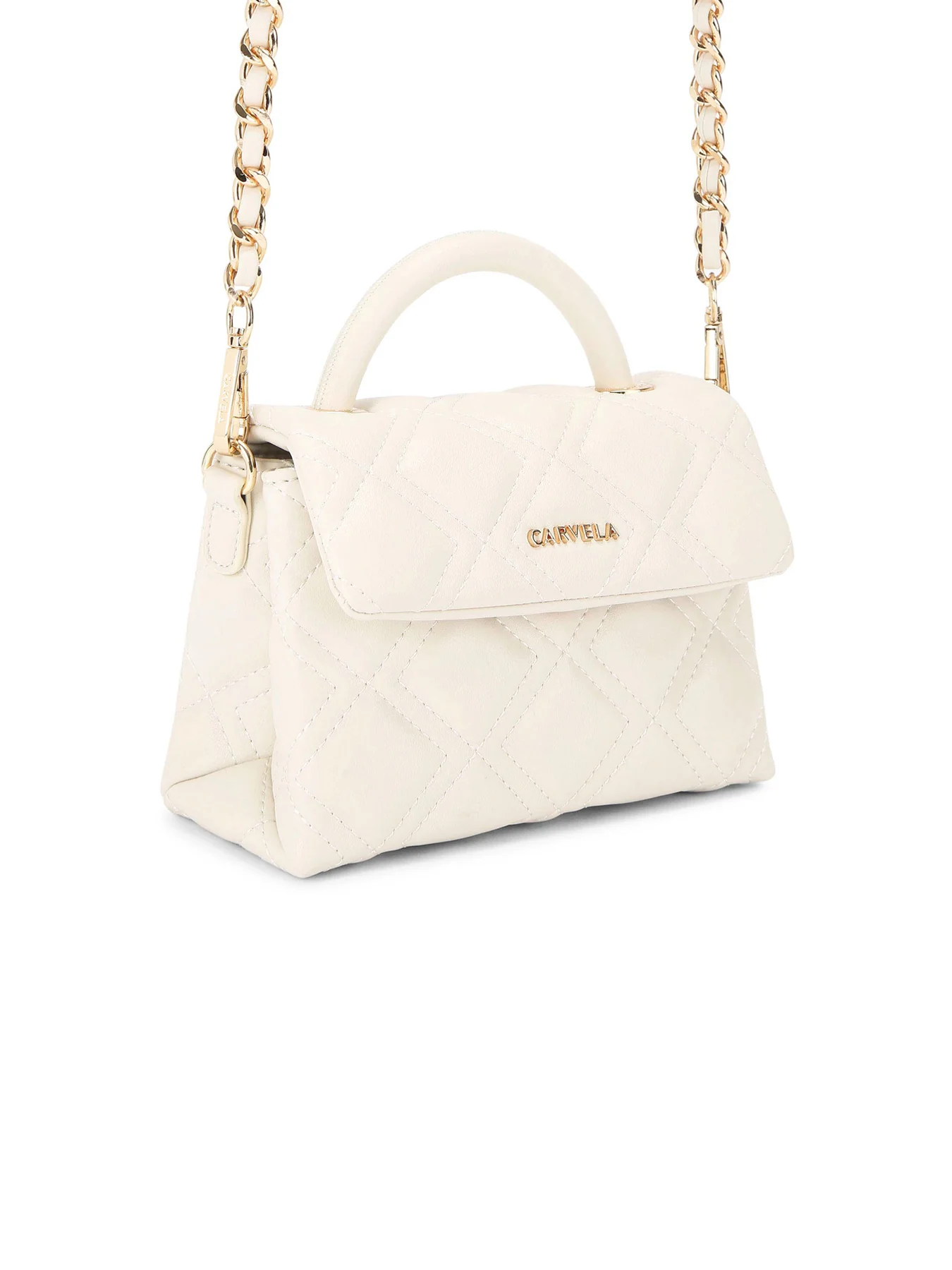 Rosa Top Handle Bag White - Image 2