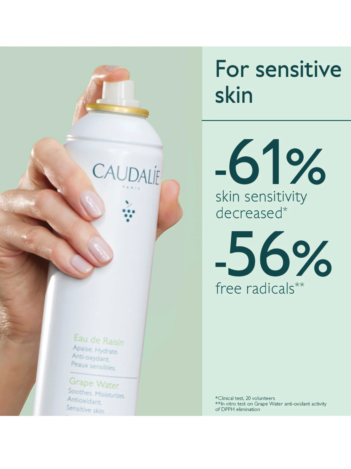 Caudalie Grape Water 300ml - Image 4