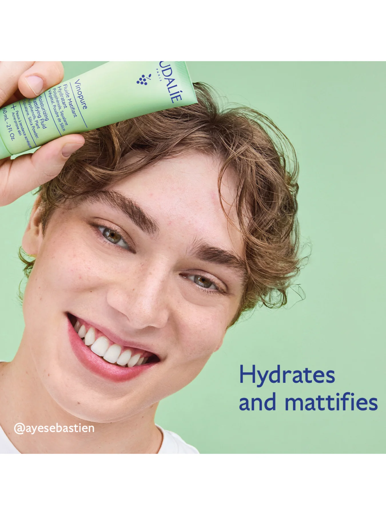 Vinopure Moisturizing Mattifying Fluid 60ml - Image 2