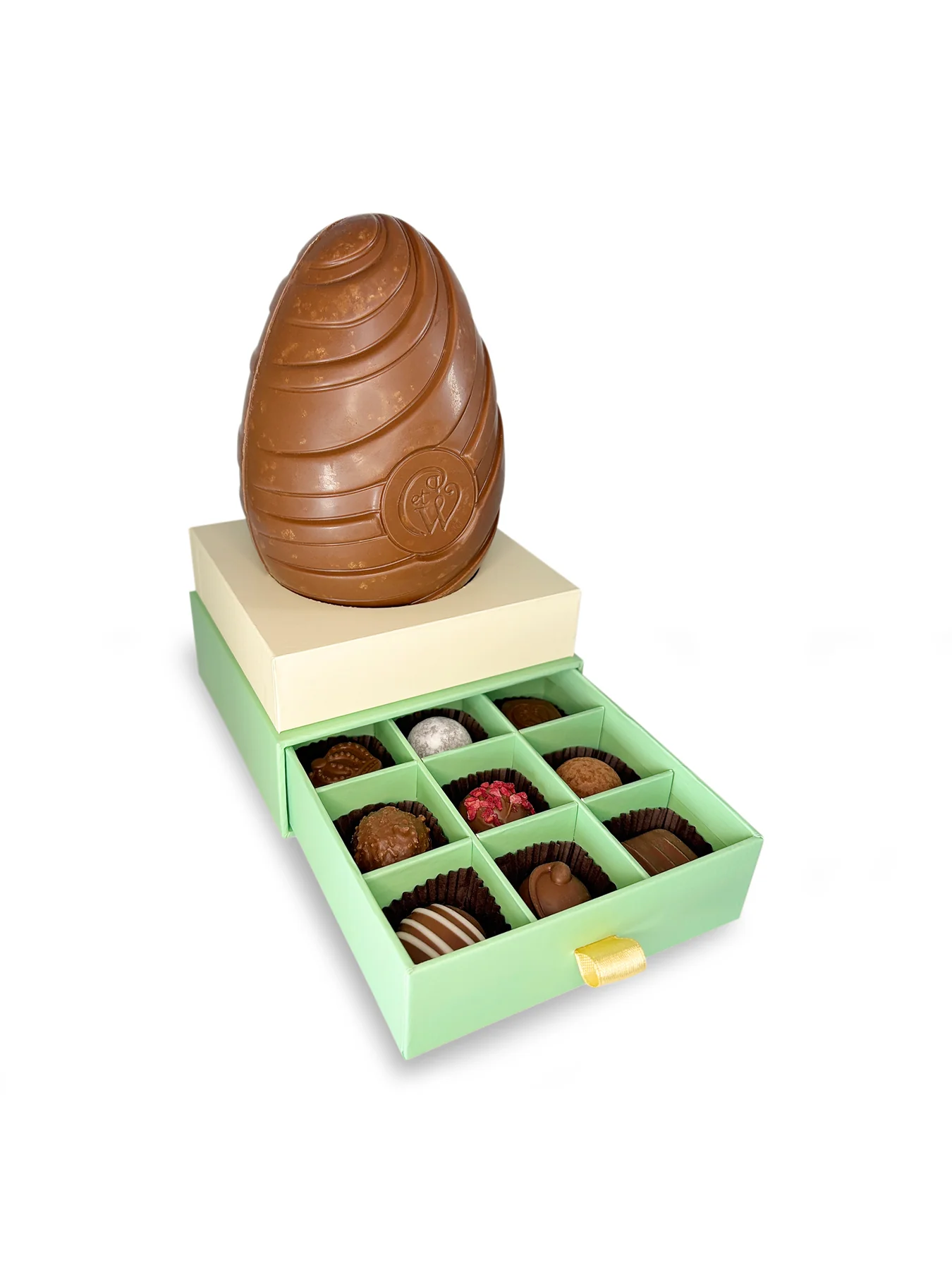 Milk Chocolate Egg with Truffles 350g - Image 3
