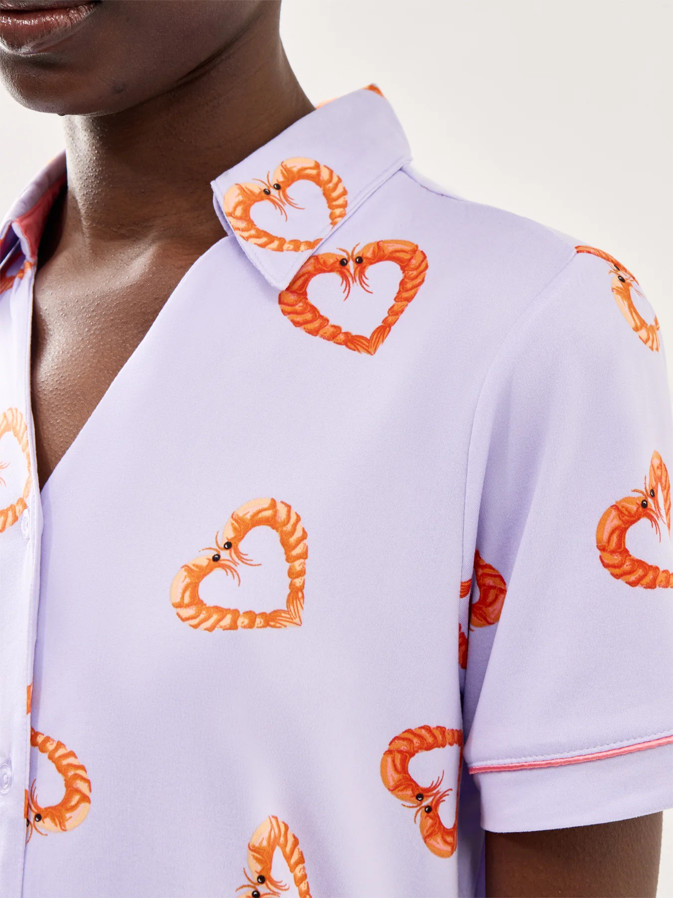 Shrimp Hearts Short PJ Set - Image 4