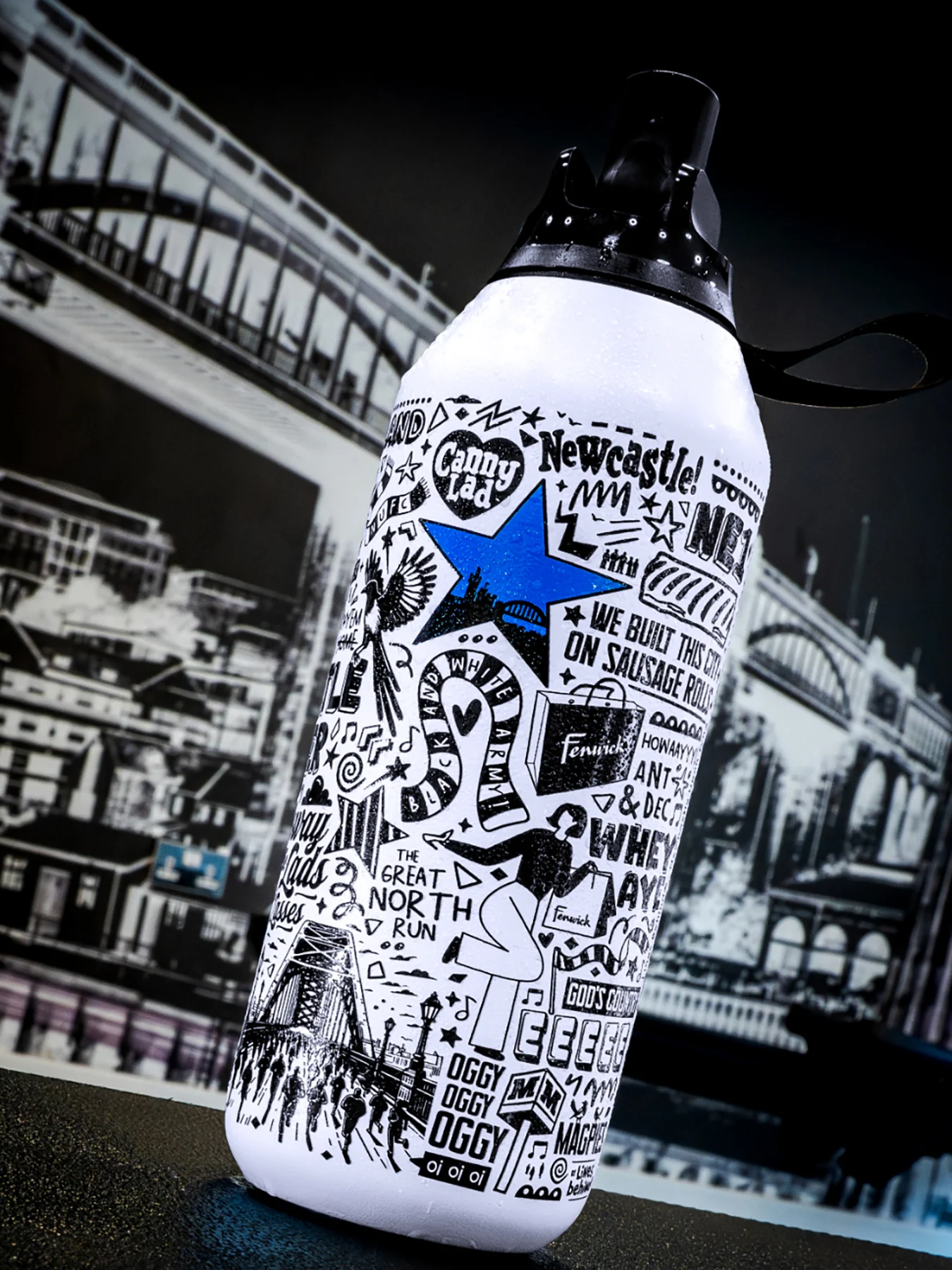 Lines Behind Series 2 Flip Bottle - Image 6