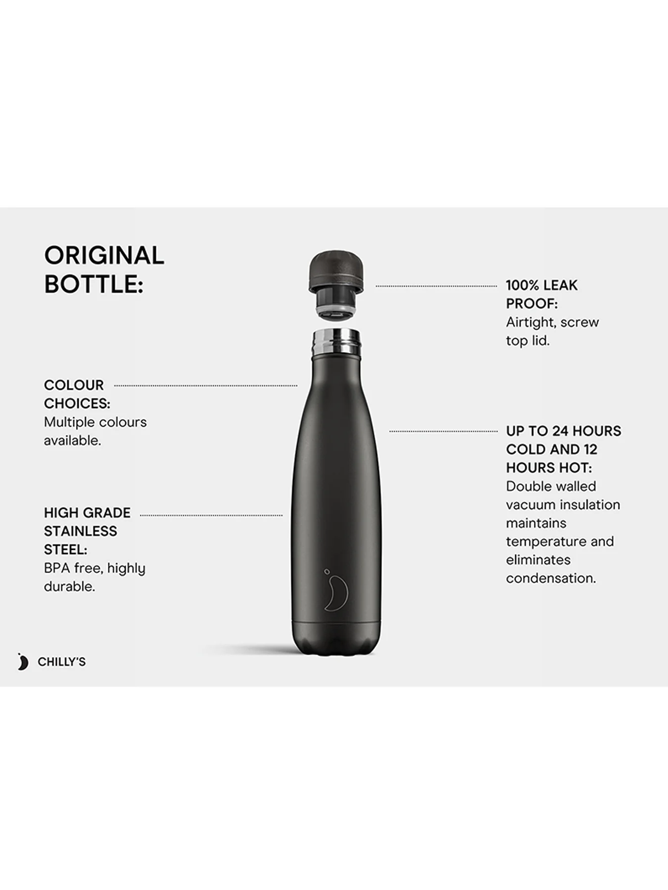 Original Bottle 500ml Turquoise - Image 3