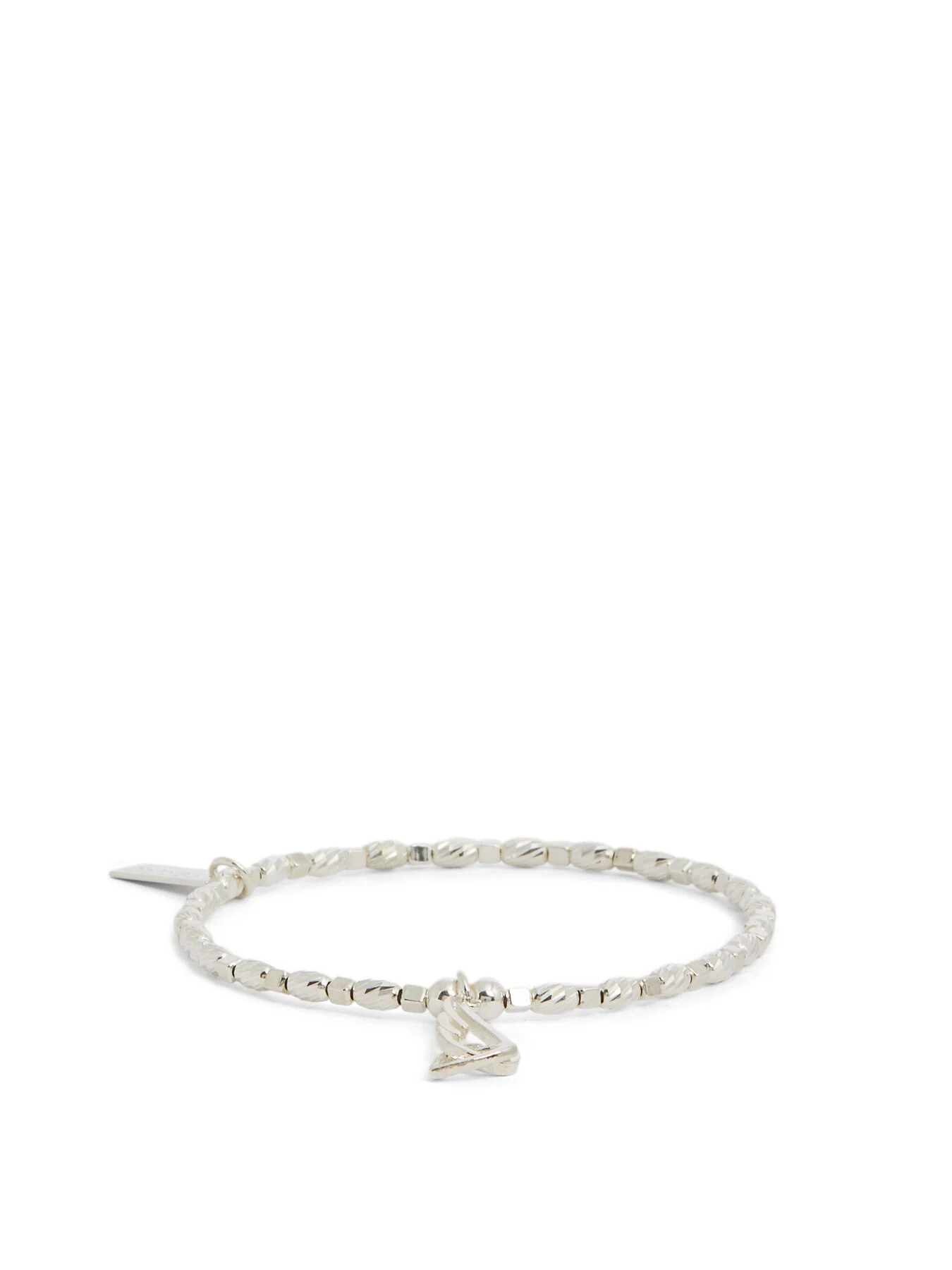Soul Glow Interlocking Heart And Angel Wing Bracelet