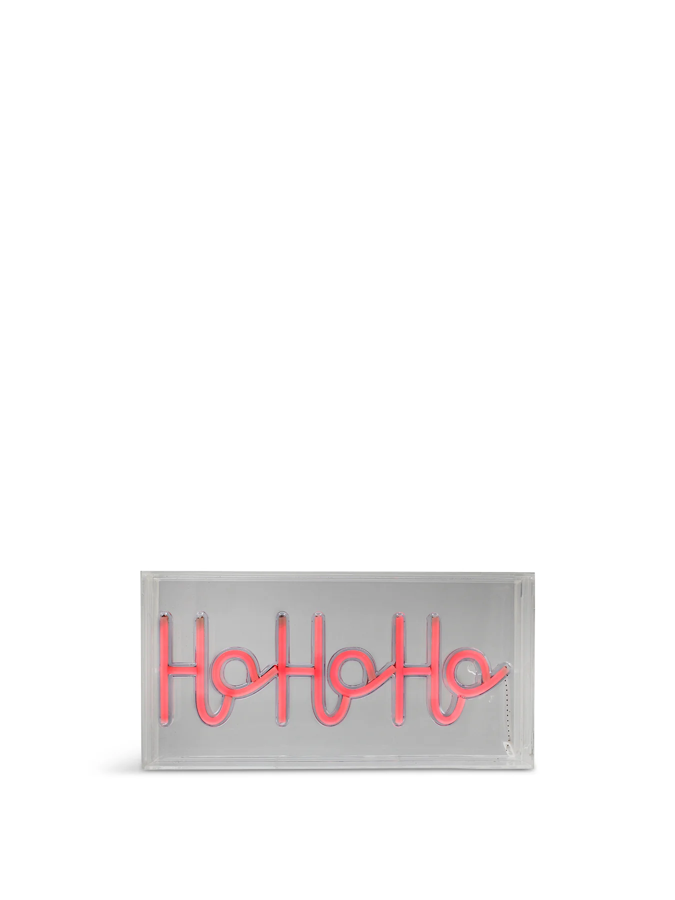 Ho Ho Ho LED Neon Flex Sign 30cm