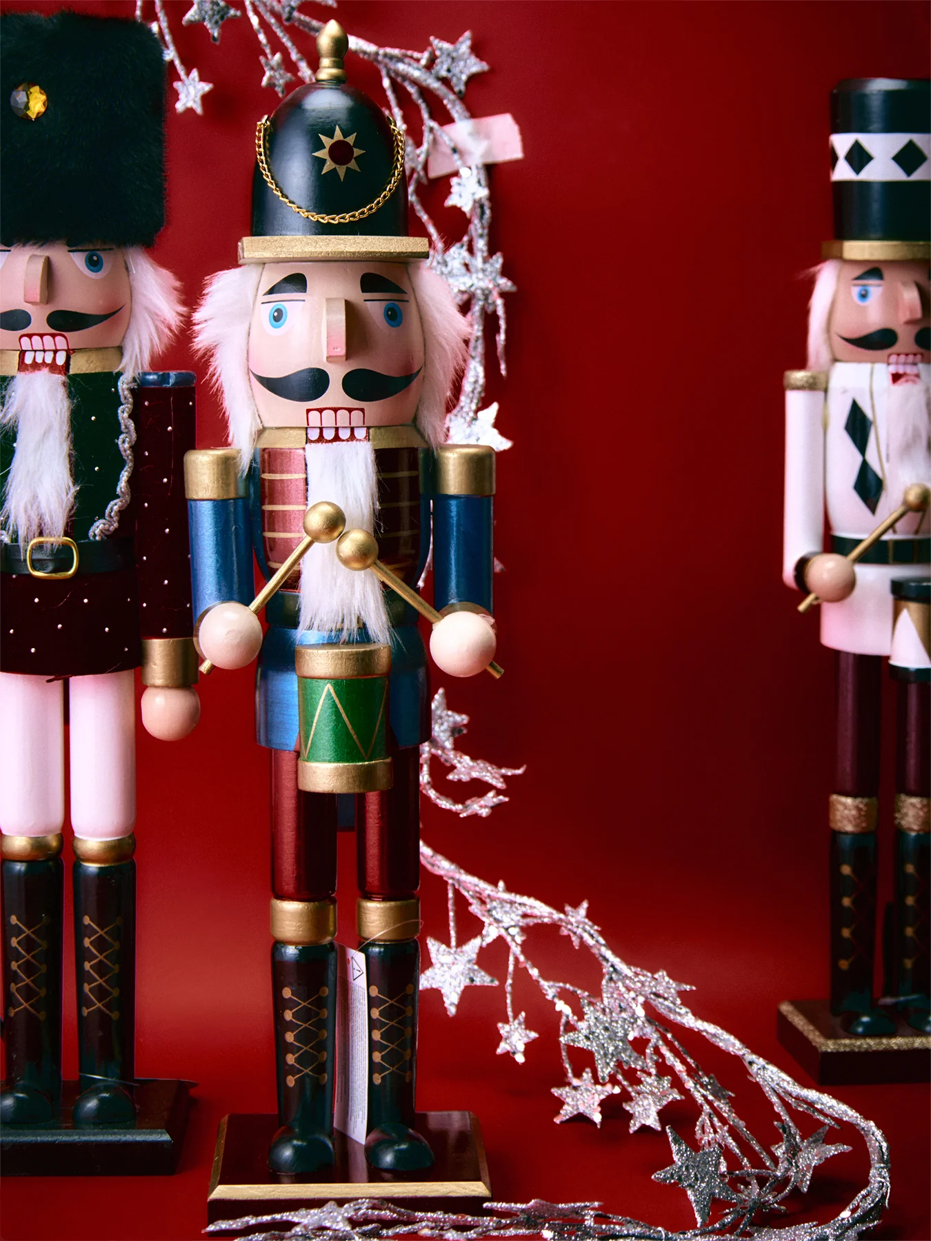 Nutcracker Firwood With Drum - Image 2