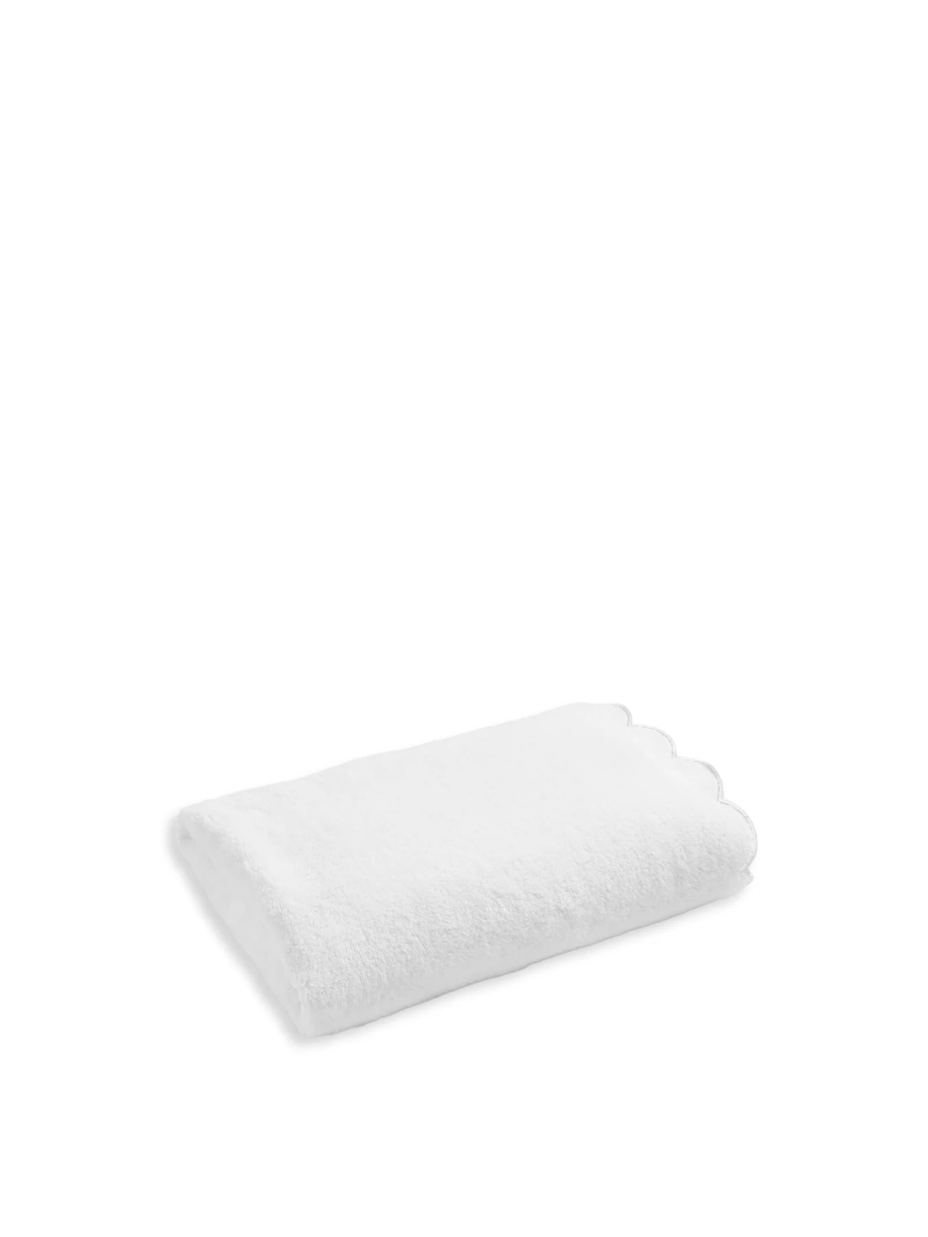 Scallop Edge Cotton Towel