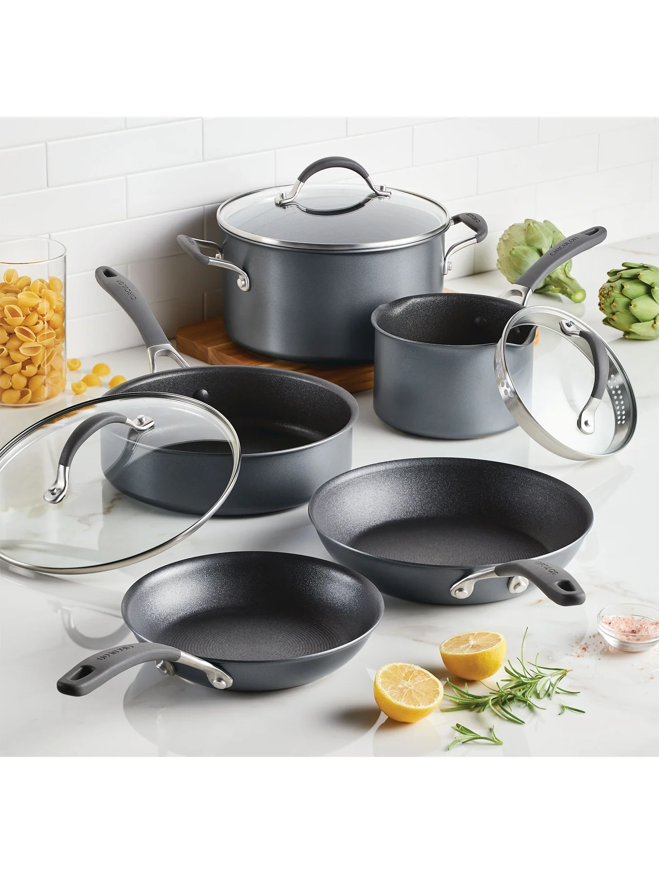 ScratchDefense A1 Series Cookware Set 8 Piece - Image 2