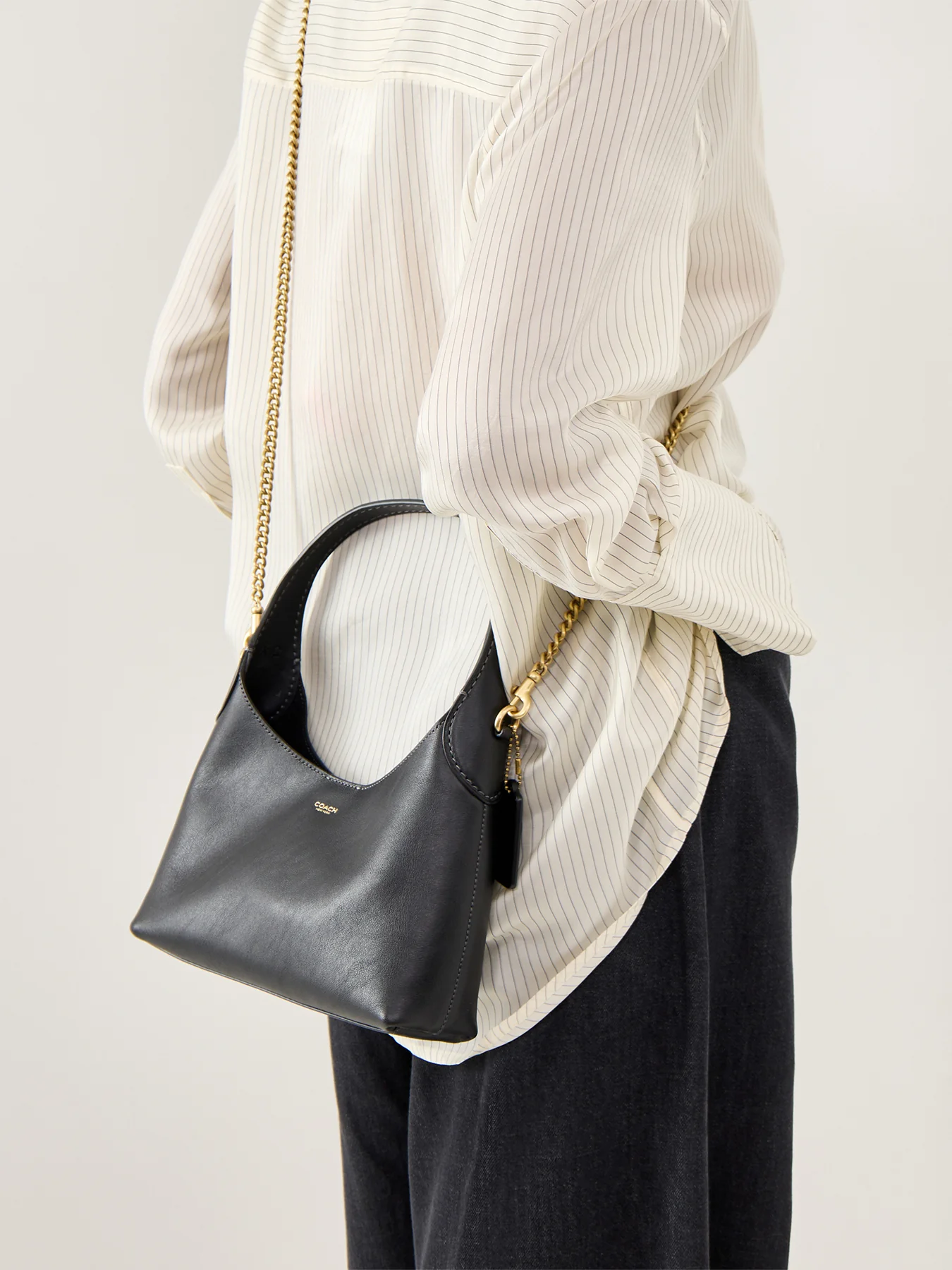Brooklyn Shoulder Bag Black - Image 2